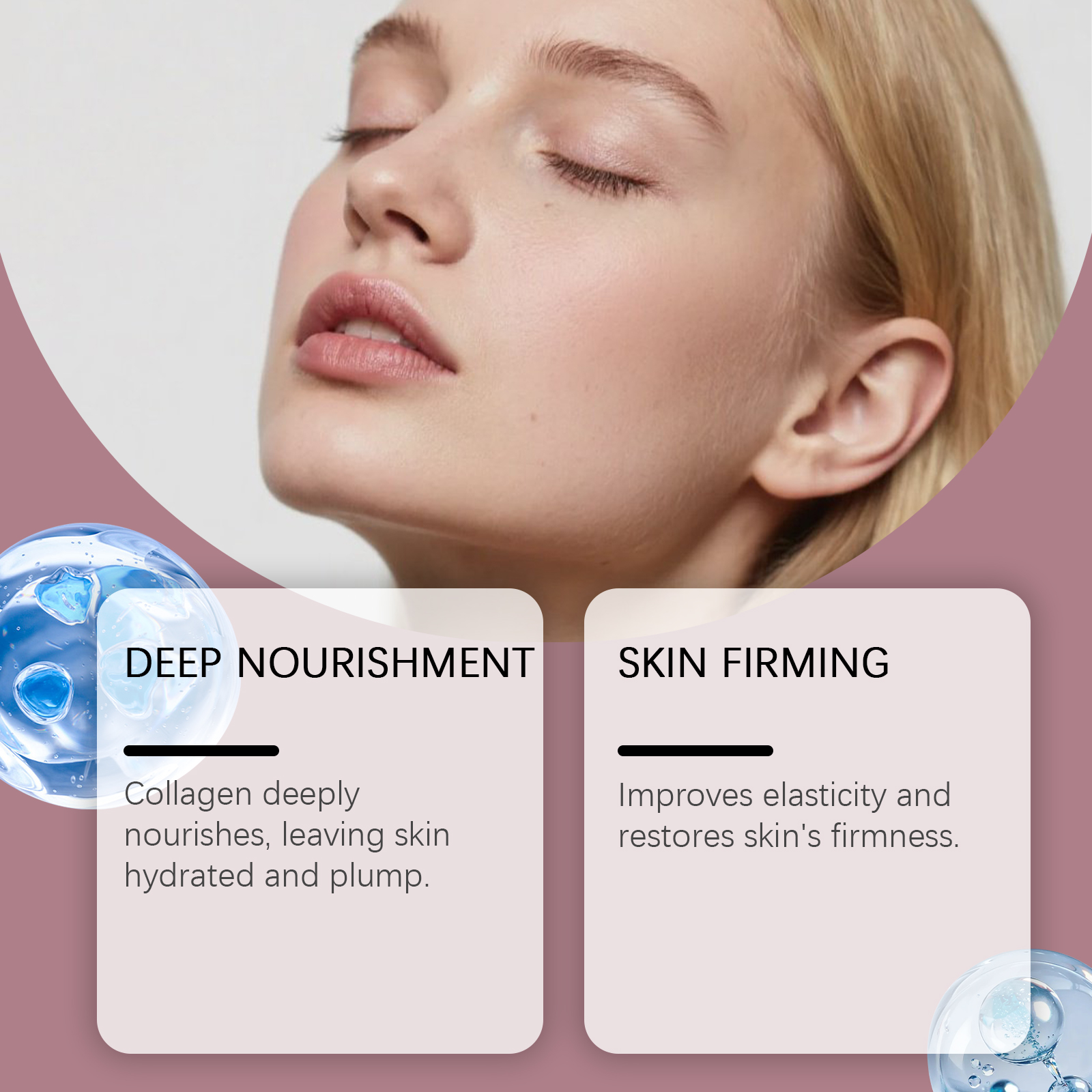 Moisturizing Mask Refines Skin Fits Facial Contours Boosts Hydration Preserves Elasticity Rich In Serum