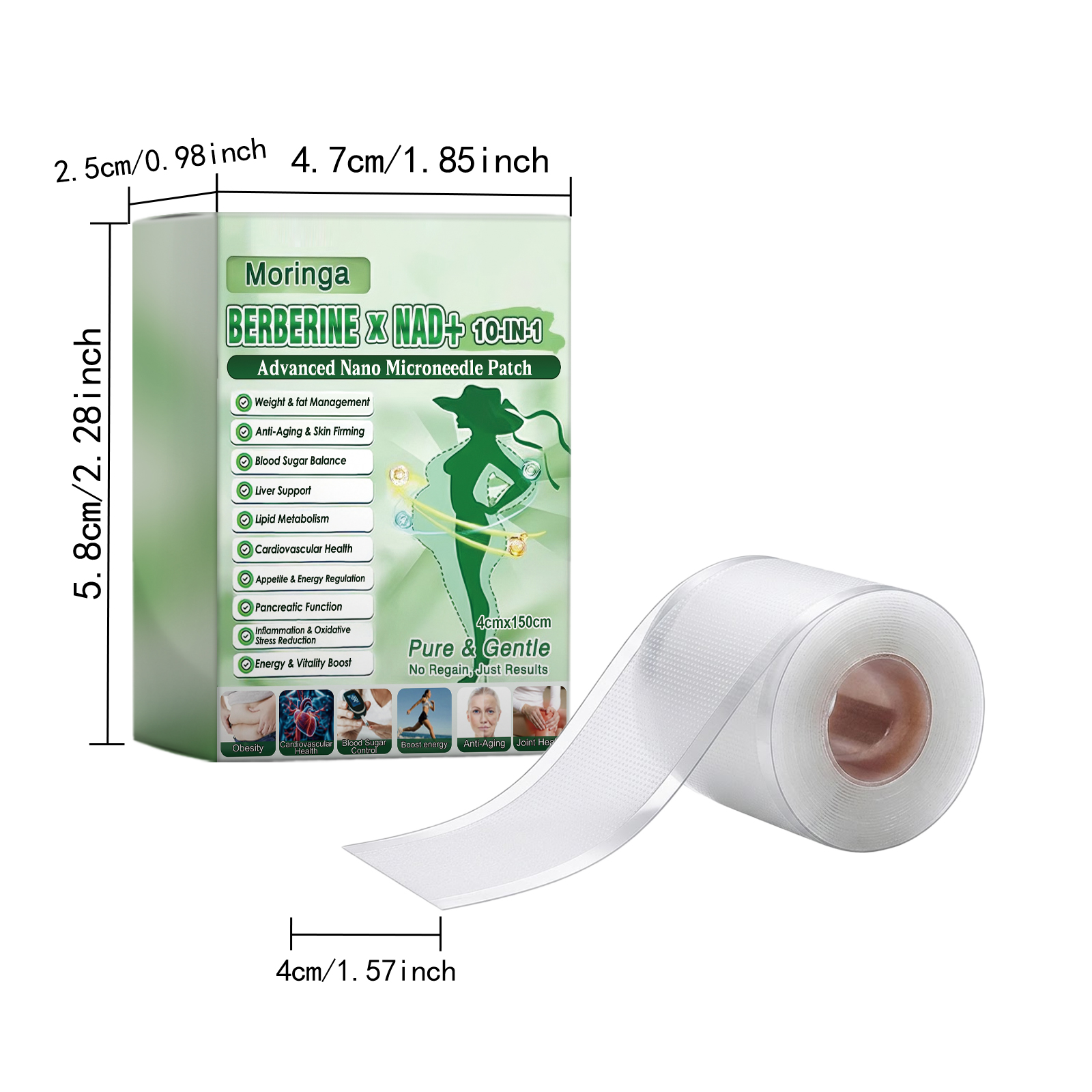 Body Care Patch Thin Light Breathable Natural Fit Skin Comfort Easy Daily Use Care Sticker