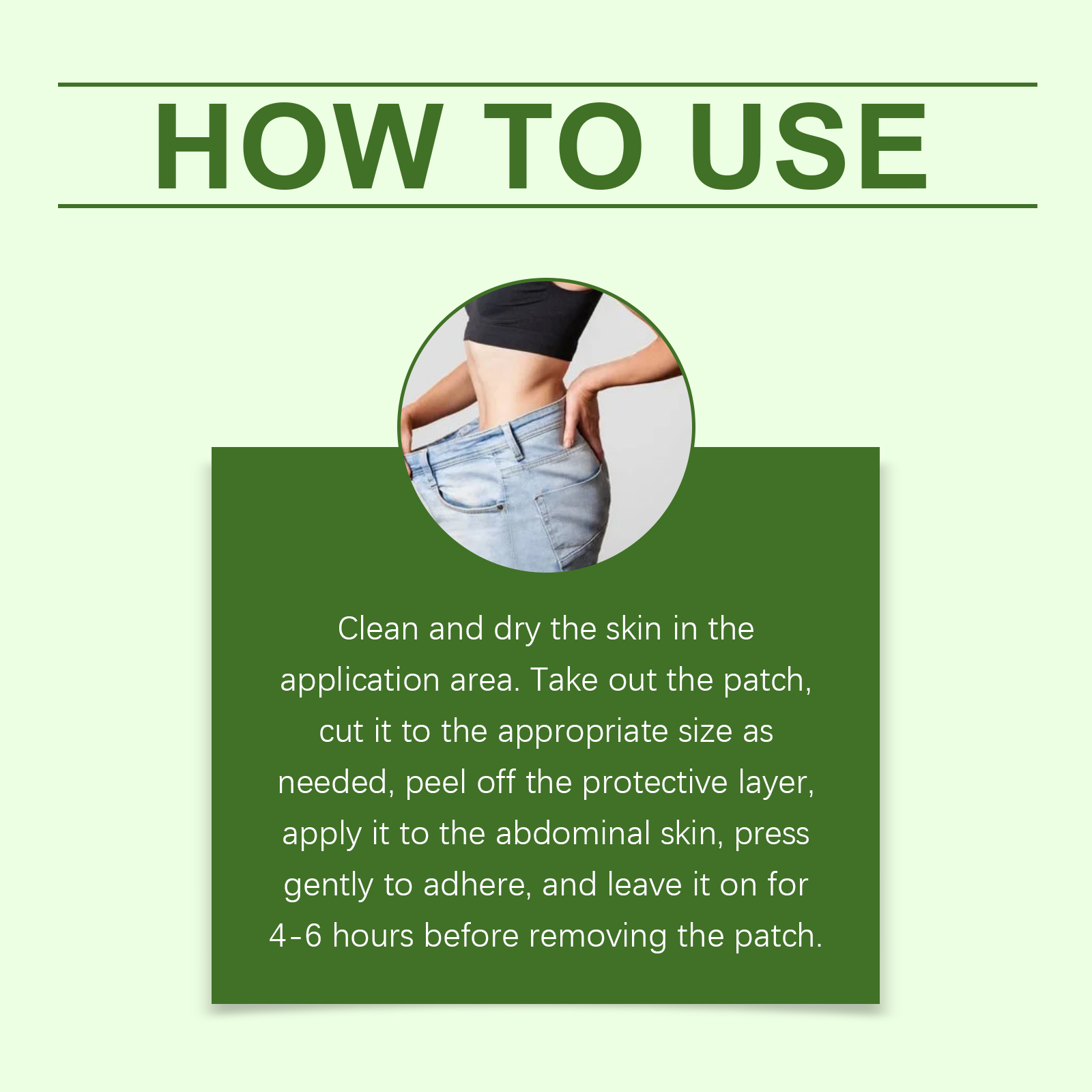 Body Care Patch Thin Light Breathable Natural Fit Skin Comfort Easy Daily Use Care Sticker