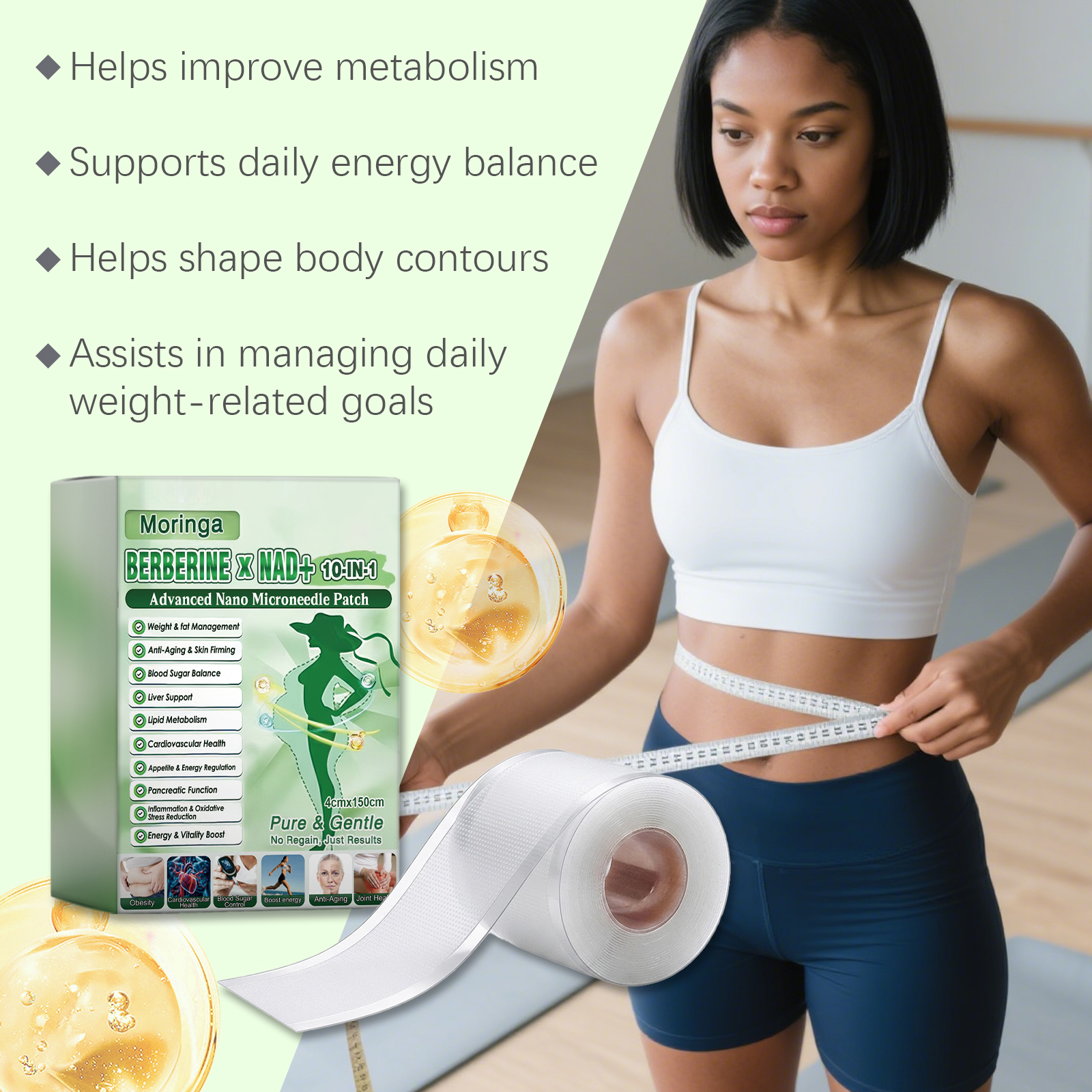 Body Care Patch Thin Light Breathable Natural Fit Skin Comfort Easy Daily Use Care Sticker