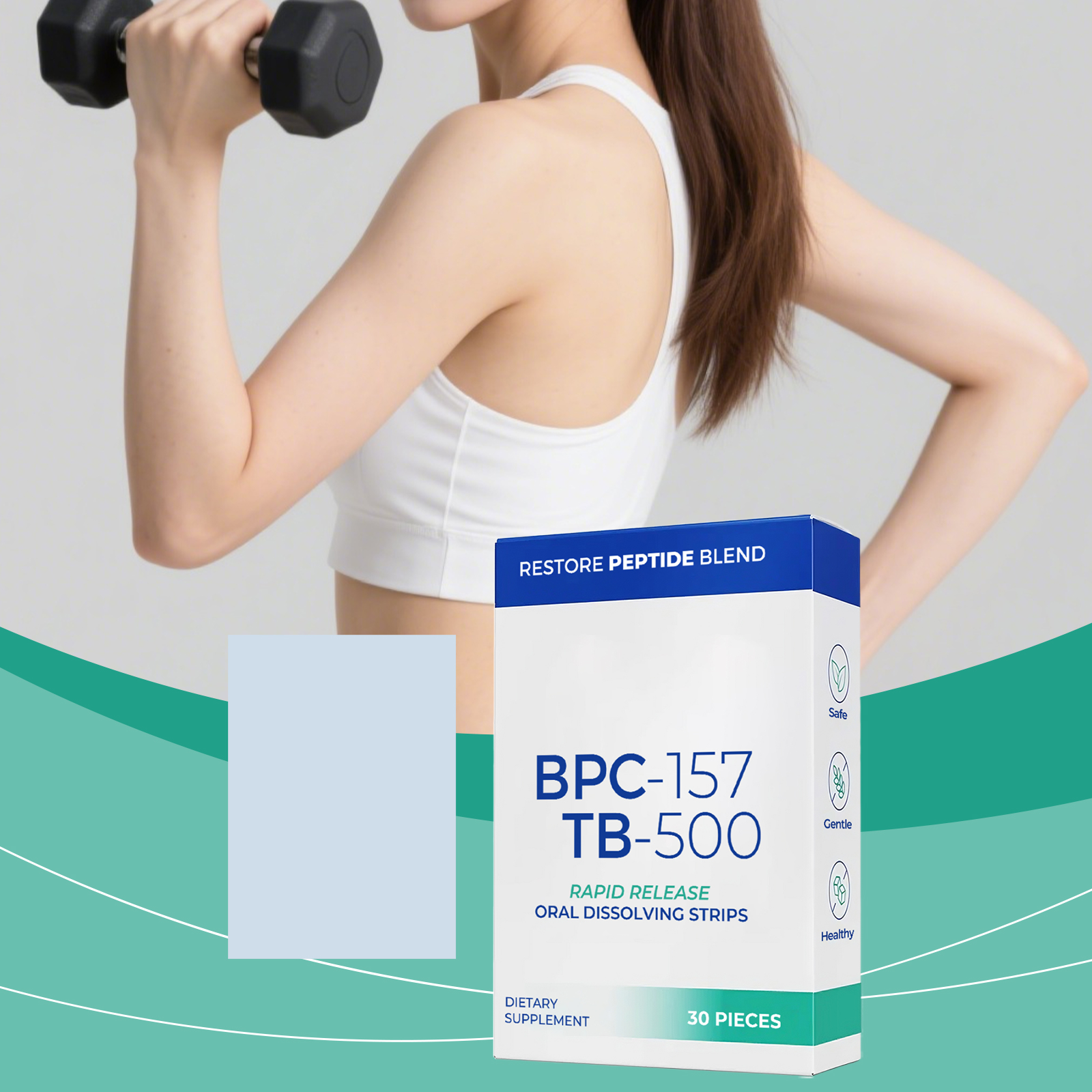 Healthcare Oral Quick Dissolve Tablets Body Care Dietary Supplement Individual Packaging Convenient Daily Usage