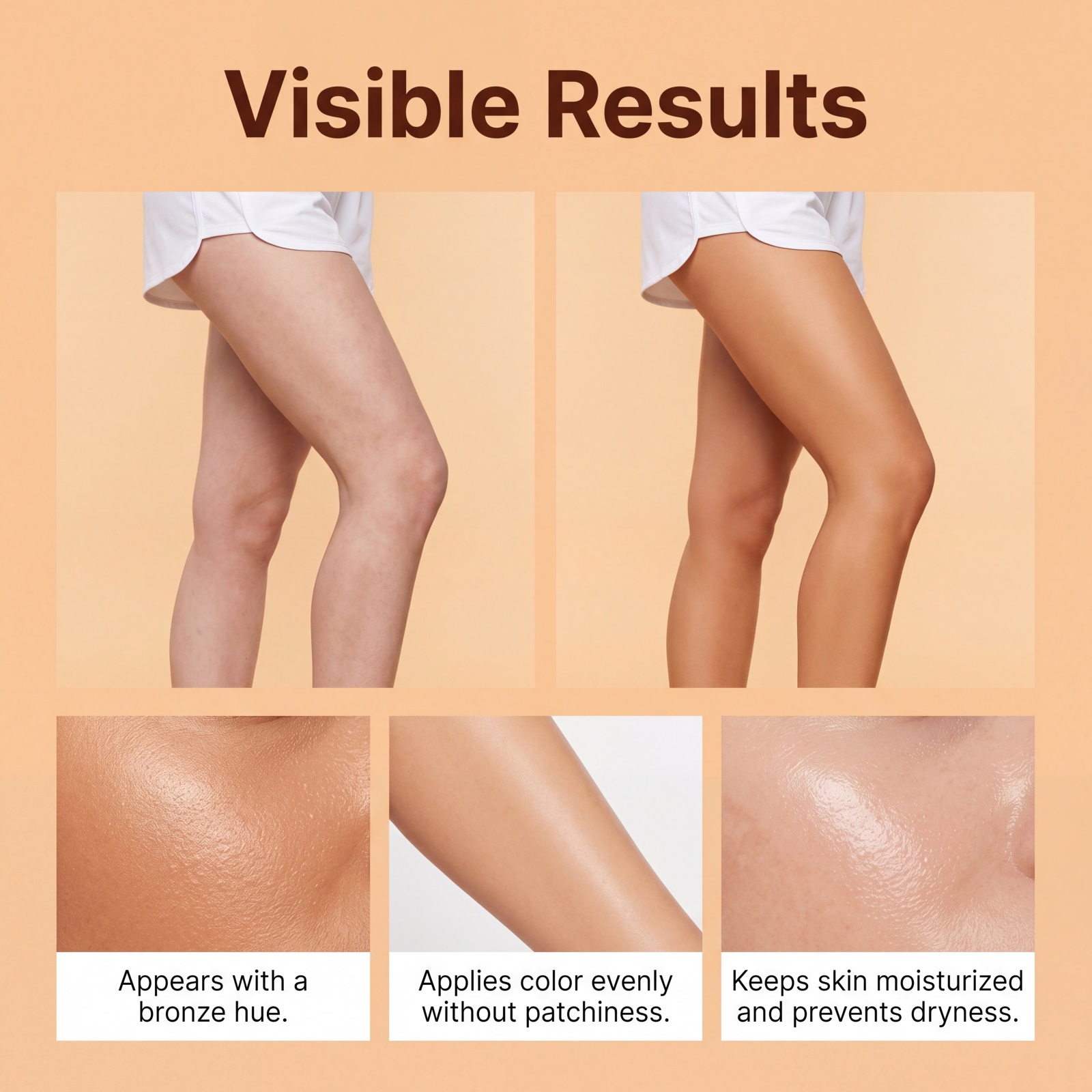 Sunless Bronzing Patch Thin Breathable Closefitting Partial Body Skin Local Tanning Care Sticker