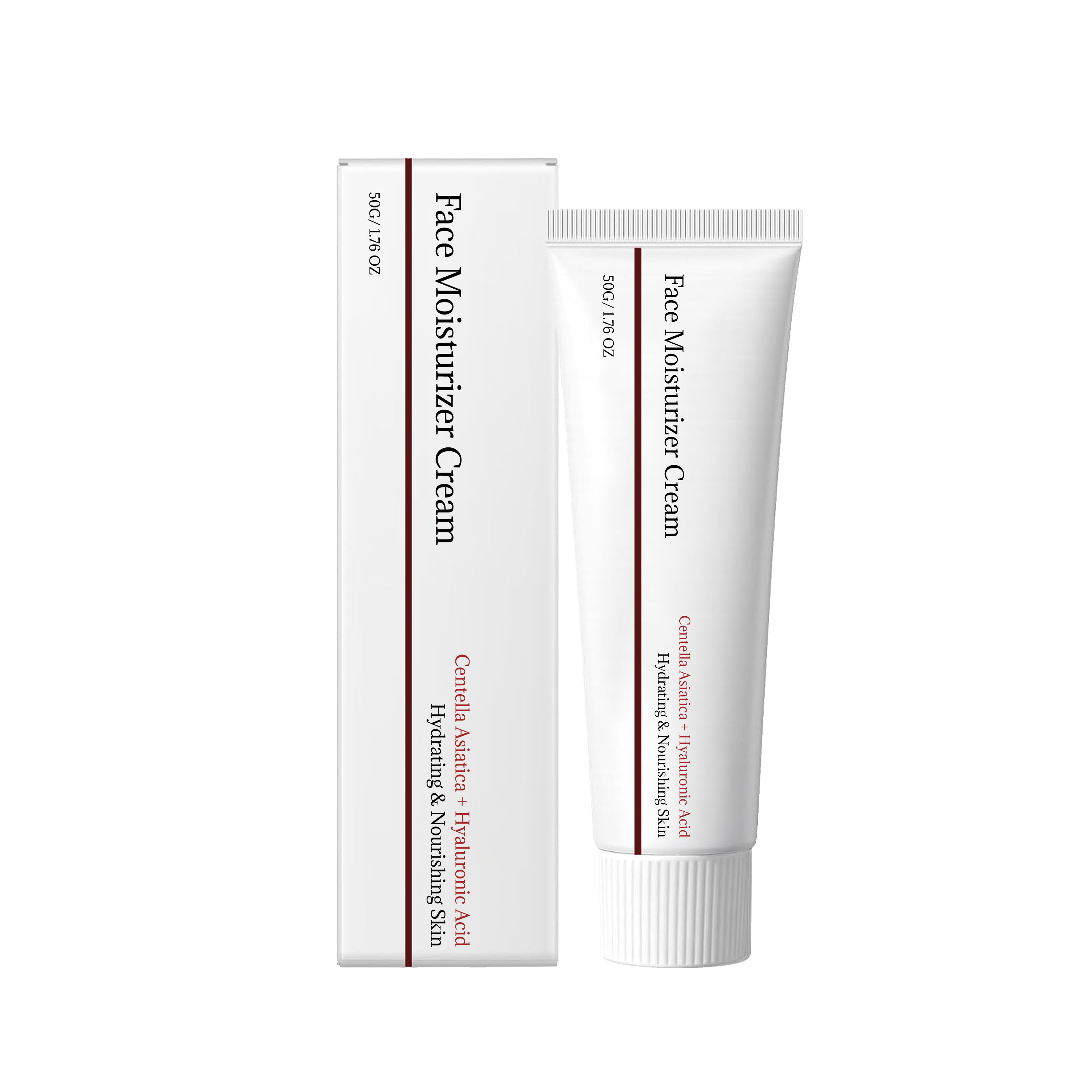 Centella Moisturizing Cream Soft Hydrating Refreshing Skincare Glossy Delicate Smooth Daily Care Facial Skin