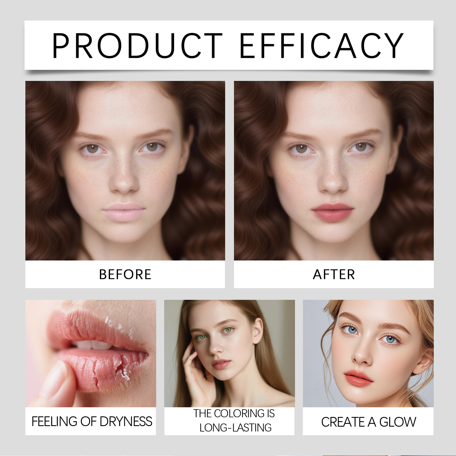 (Lilac Pink) Diamond Lip Gloss Shimmer Lipstick Natural Glossy Smooth Moist Easy Coloring Versatile Lip Makeup