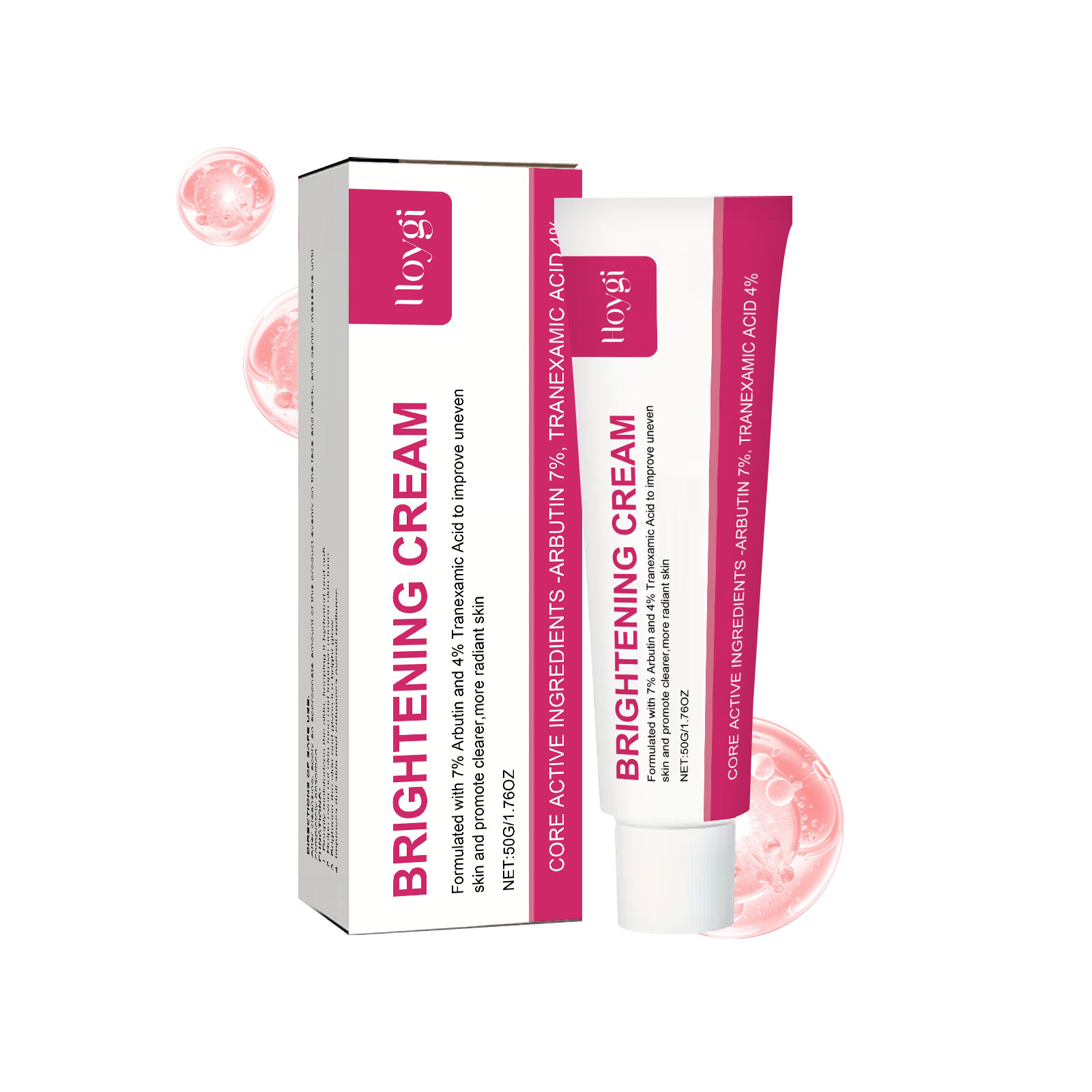 Arbutin Skin Cream Moisturize Hydrate Even Improve Facial Skin Bright Hydrating Care Cream