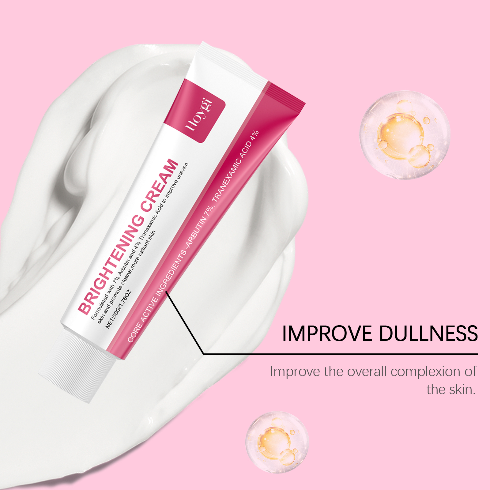 Arbutin Skin Cream Moisturize Hydrate Even Improve Facial Skin Bright Hydrating Care Cream