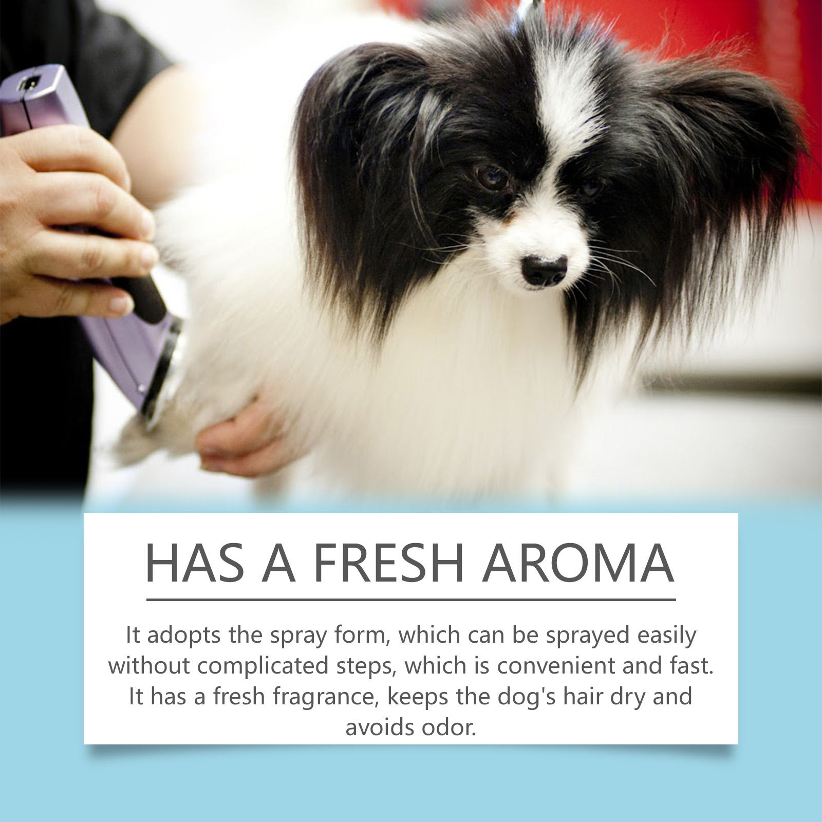 Dog Detangling Spray Pet Anti Knot Clean Smooth Fluffy Hair Care For Canine Coat Grooming
