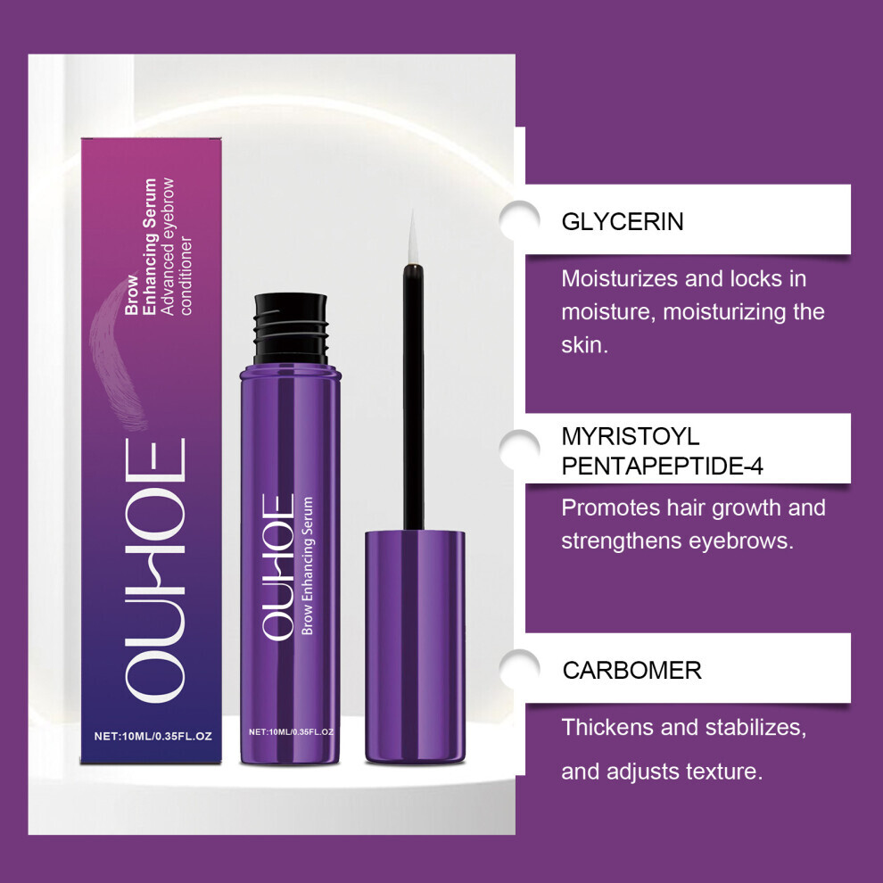 10ml Eyebrow liquid Gentle Natural and Beautiful Eyebrow care soft care liquid