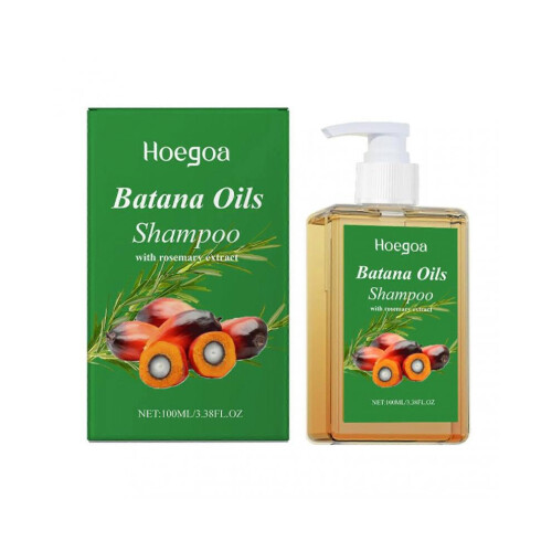 Batana Oil Hair Growth Shampoo Anti Hair Loss Regenerating Hair Wash for All Hair Types