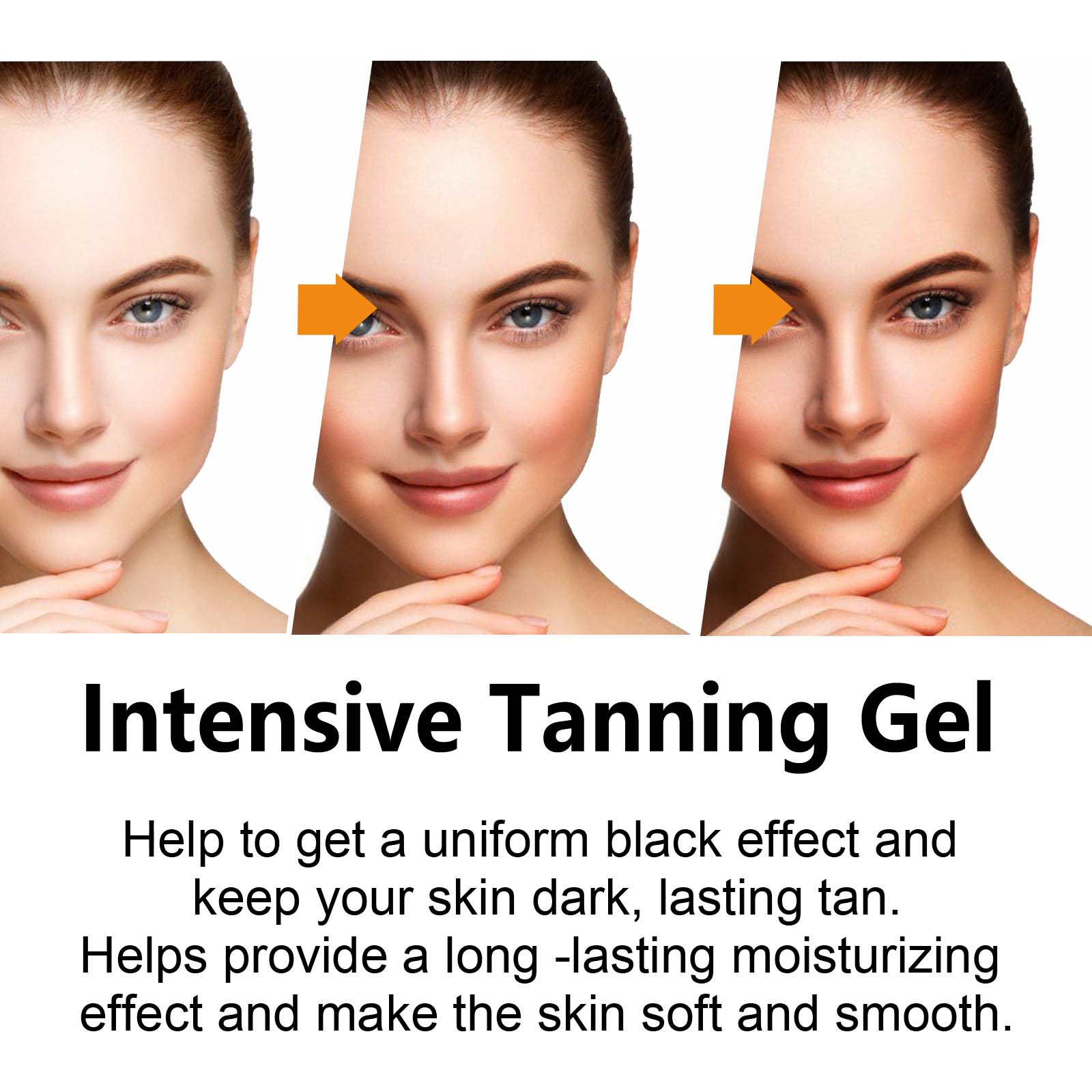 Tanning Enhancing Repair Gel For Summer Beach Bronzed Glow Moisturizing Body Care