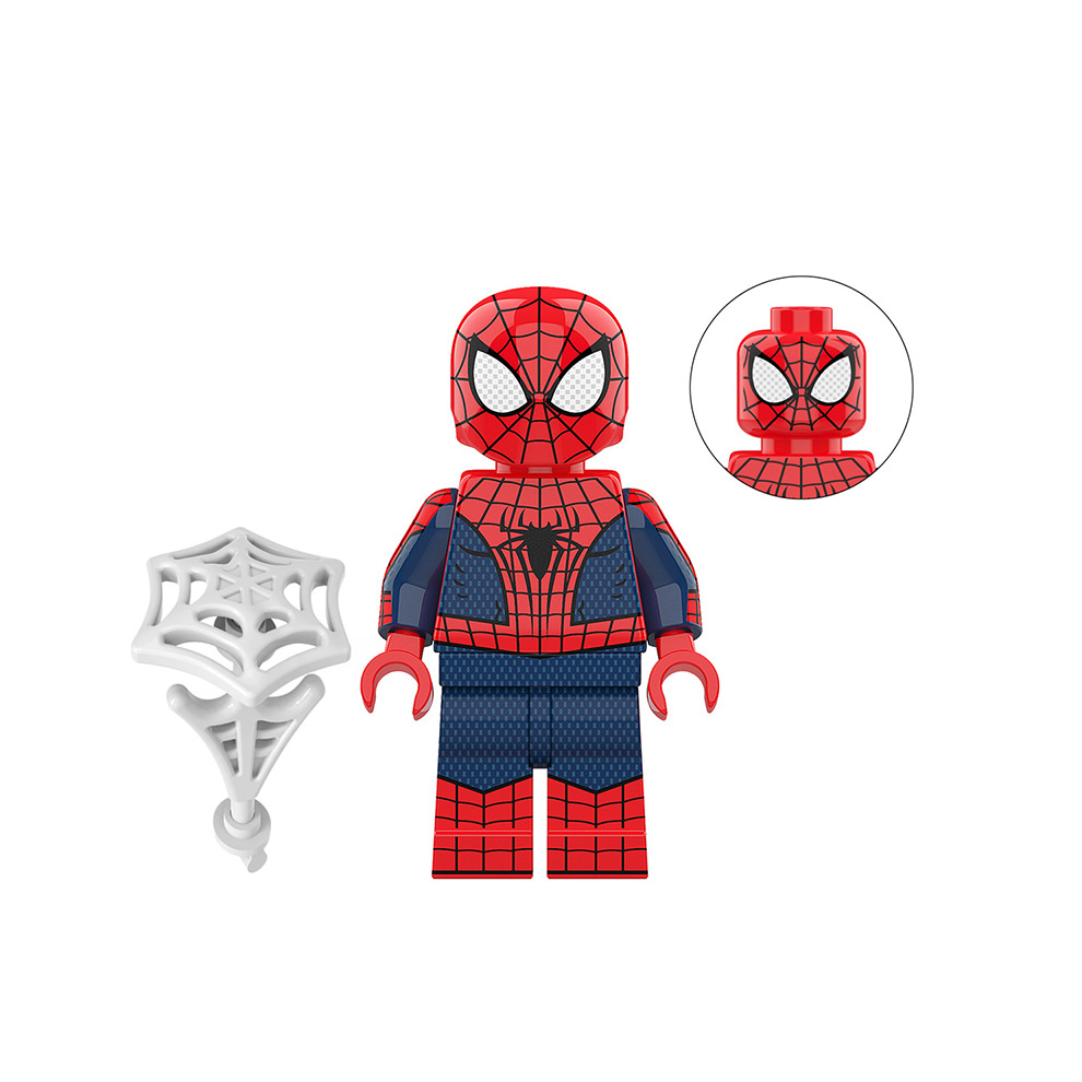 8Pcs Superhero Spiderman Dr. Strange Mini Figure Building Blocks Kids Gift Toys