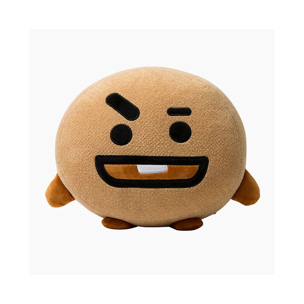 (SUGA 30x40cm) BTS BT21 TATA SHOOKY RJ Plush Toy Suga Cooky Pillows Doll Cushion Sofa