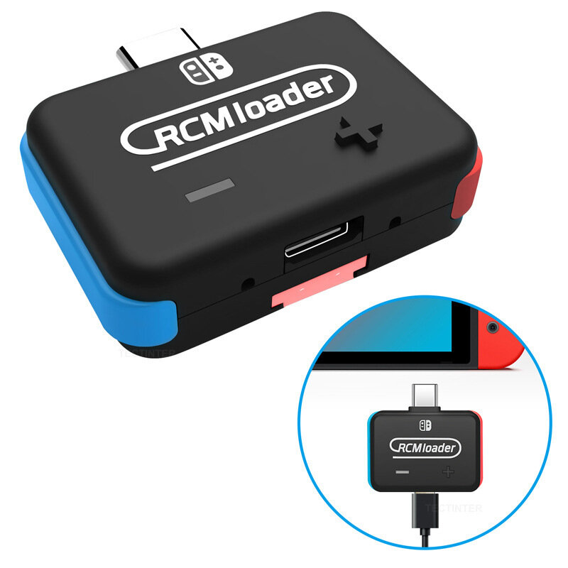 RCM Loader for Nintendo Switch Console USB Type-C Transmitter Payload Injector Built-in Atmosphere ReiNX and SXOS Supports Switch Recovery Mode