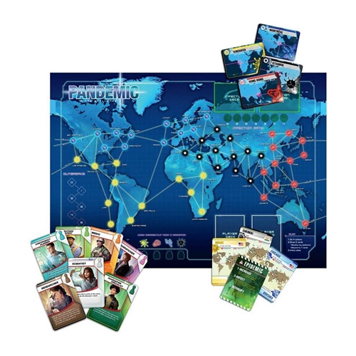 Pandemic Asmodee Board Game Cooperative Game Pandemic Board Game