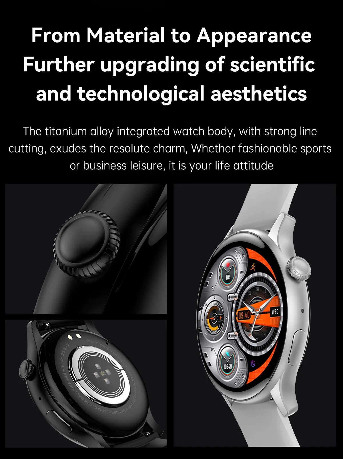 (Black) Smart Watches for Women Sport Fitness Tracker Smartwatches For Samsung Apple iPhone Android IOS Bluetooth Call Blood Oxygen Blood Pressure Health Monitoring Always on Display Waterproof 1.43inch