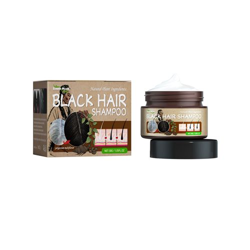 Hair Shampoo Hair Black Shampoo Cover Gray Hair Moisturizing Hair Care
