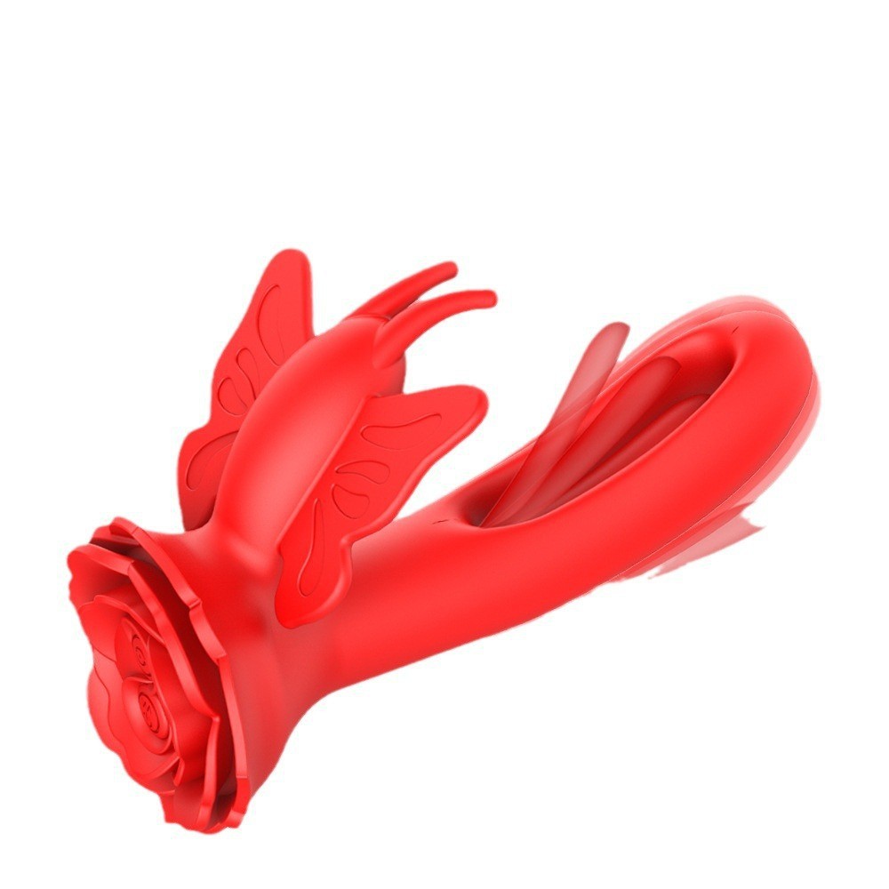 (Red) Wearable Vibrator Adult Sex Toys for Women G Spot Vibrators Nipples Anal Sex Toys