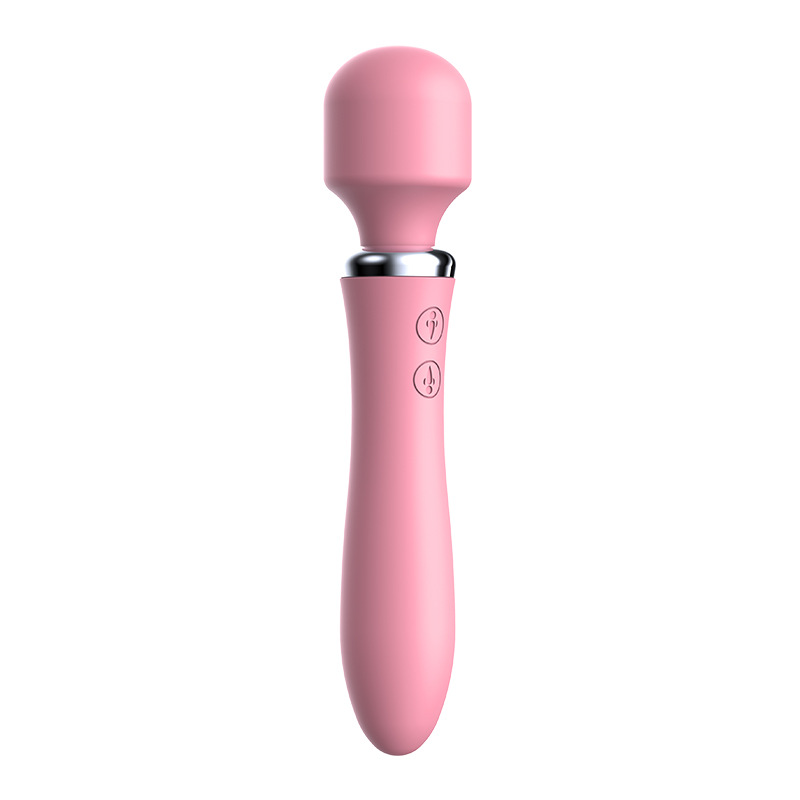 (Pink) G Spot Dildo Sex Toy for Woman Clit Stimulator  Female Masturbator Double Headed AV Vibrator Wand Massager Masturbation Device Erotic Adult Products