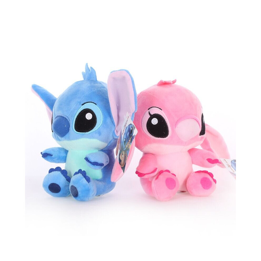 2pcs Lilo and Stitch Plush Toy 20CM Soft Cute Stuffed Doll Figure Kids Toy Gift