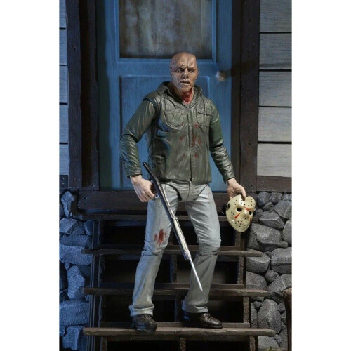 7 NECA Friday the 13th 3D JASON VOORHEES Ultimate Action Figure Toy Kids Gift