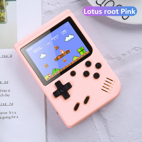 (Blue) Handheld Game Players Portable Retro Video Console