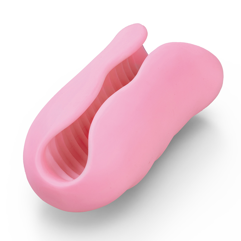 (Blue) Cock Training Male Masturbator Cup Penis Sleeve Glans Trainer Adult Sex Toy for Men Glans Trainer Stimulator Delay Exercise Device Male Stroker Soft TPE