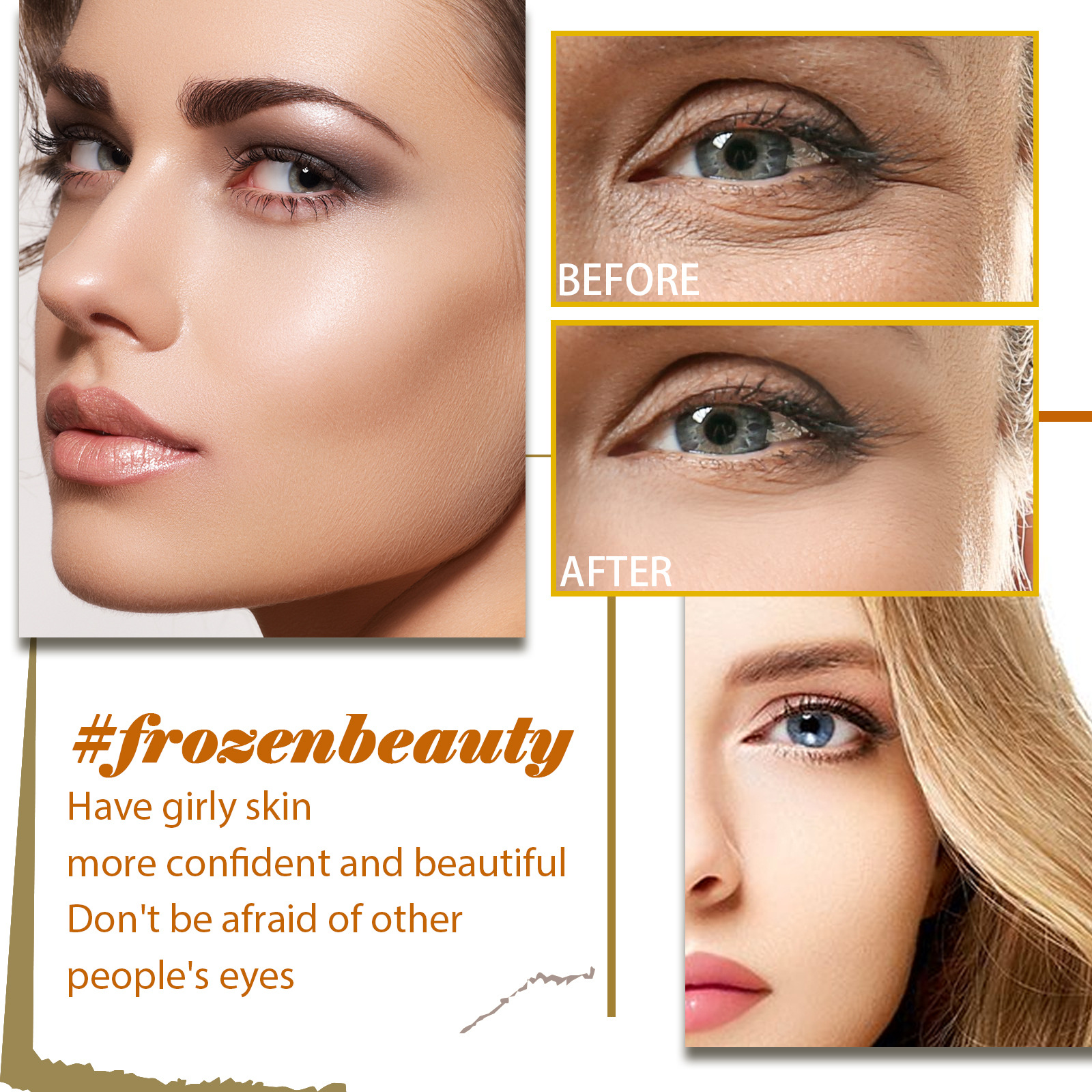 West&Month Collagen Boost Face Serum Moisturing Tightening Hydrating Smoothing Nourishing Brightening Face Skin Care