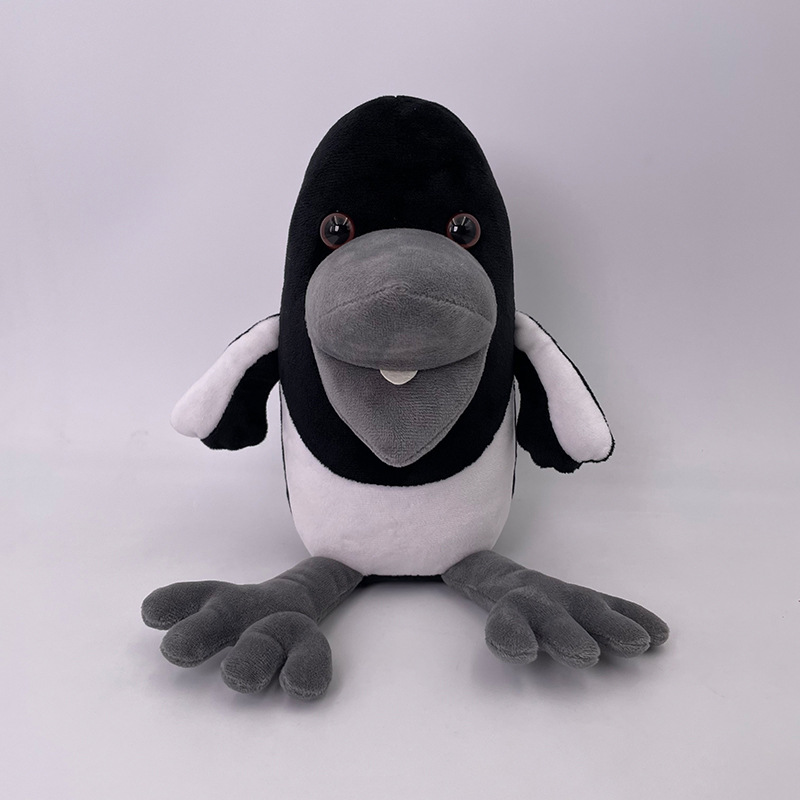 Steve And Maggie Magpie Plush Toy Stuffed Animal Doll Pillow Kid Gift Home Decor