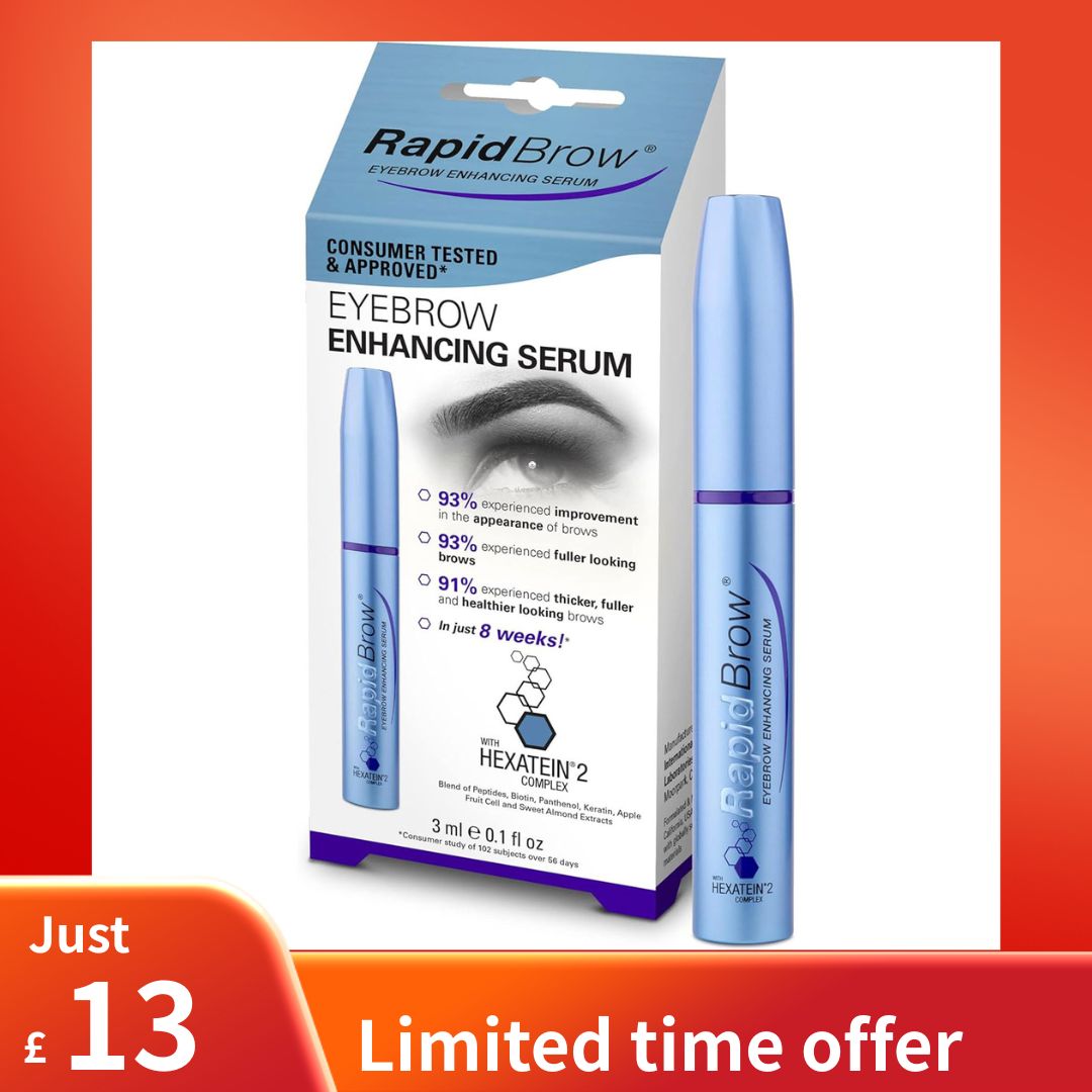 RapidBrow Eyebrow Enhancing Serum - Enhances Brow Appearance	 3ml