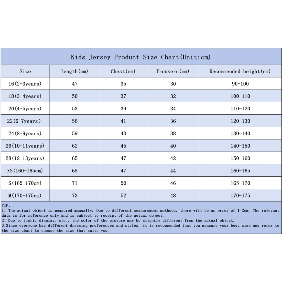 (Default) 2526 Activewear Print 10 Messi Football Fans Jersey Shirt Set For Kids