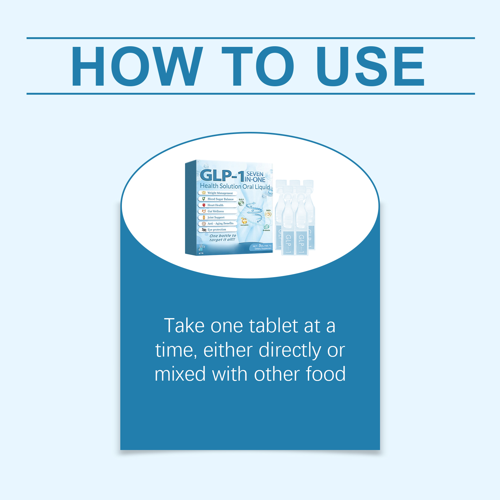 Seven IN 1 Weight Management Health Solution Oral Liquid Gut Wellness Anti-Aging Benefits Heart Health