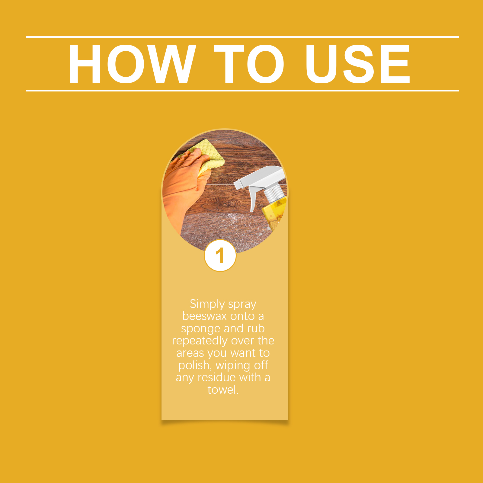 Furniture Solid Wood Care Polishing Beeswax Spray Waterproof Multipurpose Wear Resistant Wooden Floors Chair Cabinet Furniture ﻿