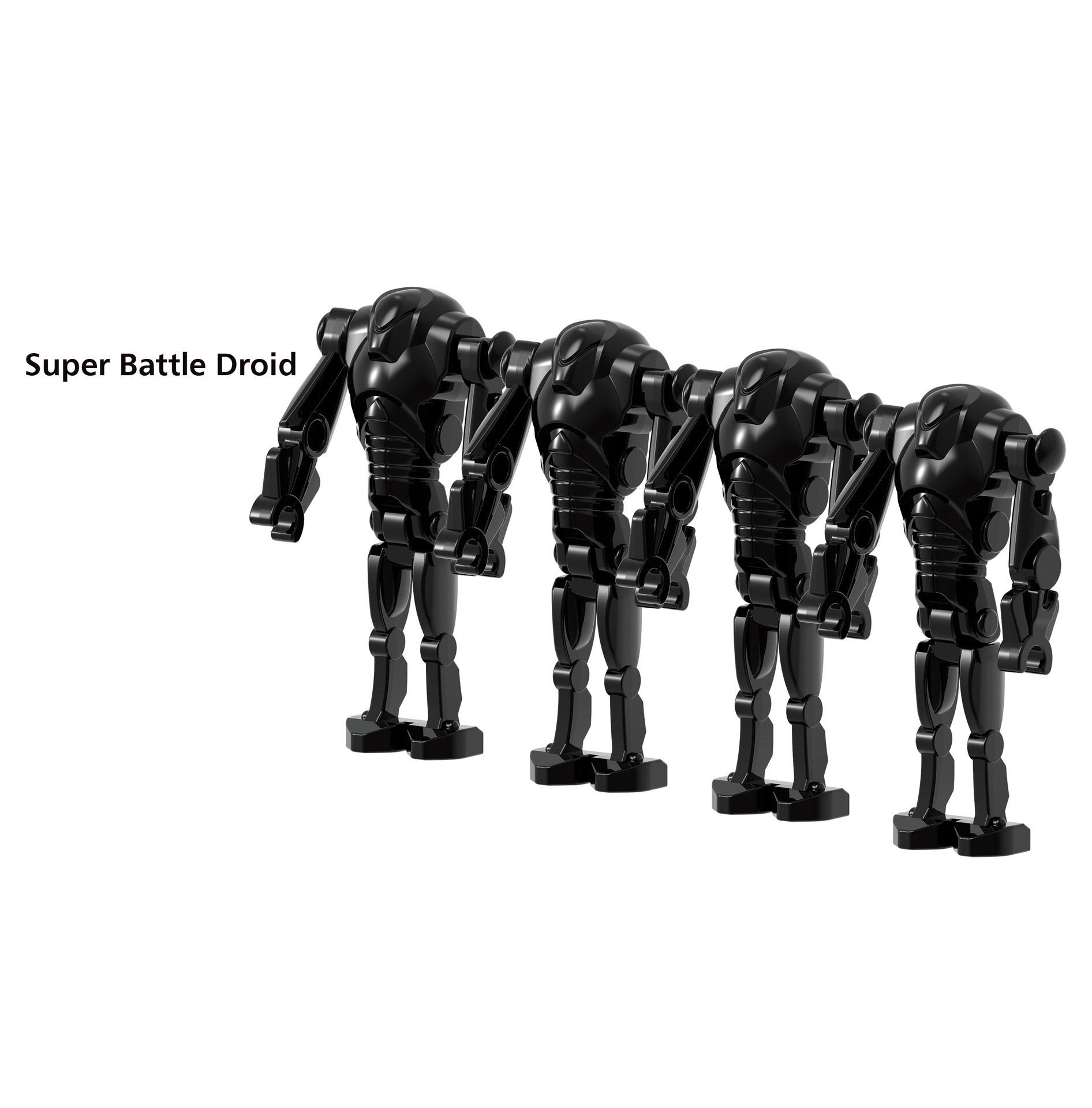 (Robot C) Star Wars Combat Robot Toys Building Blocks Mini Figures Set Develop Interests Collection Series Gifts For Teenage and Kids