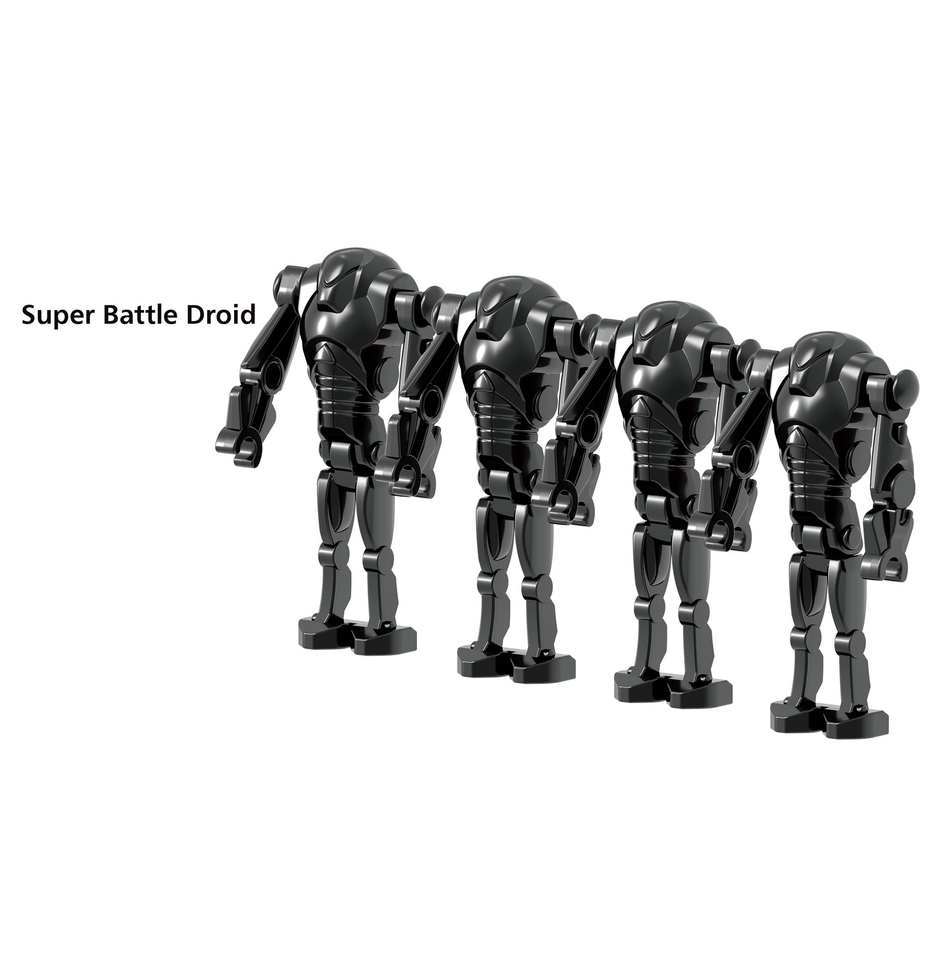 (Robot C) Star Wars Combat Robot Toys Building Blocks Mini Figures Set Develop Interests Collection Series Gifts For Teenage and Kids