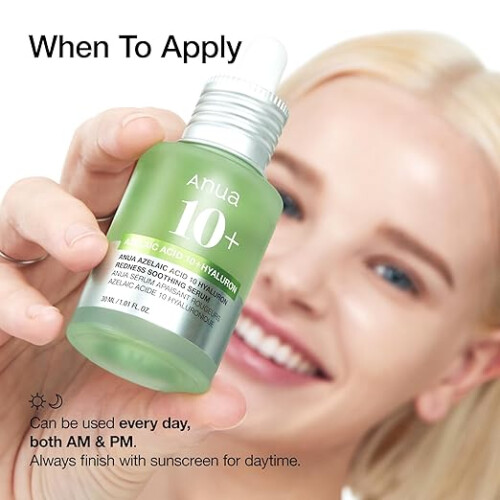 ANUA Azelaic Acid Serum Hydrating Blemish Care for Sensitive Skin
