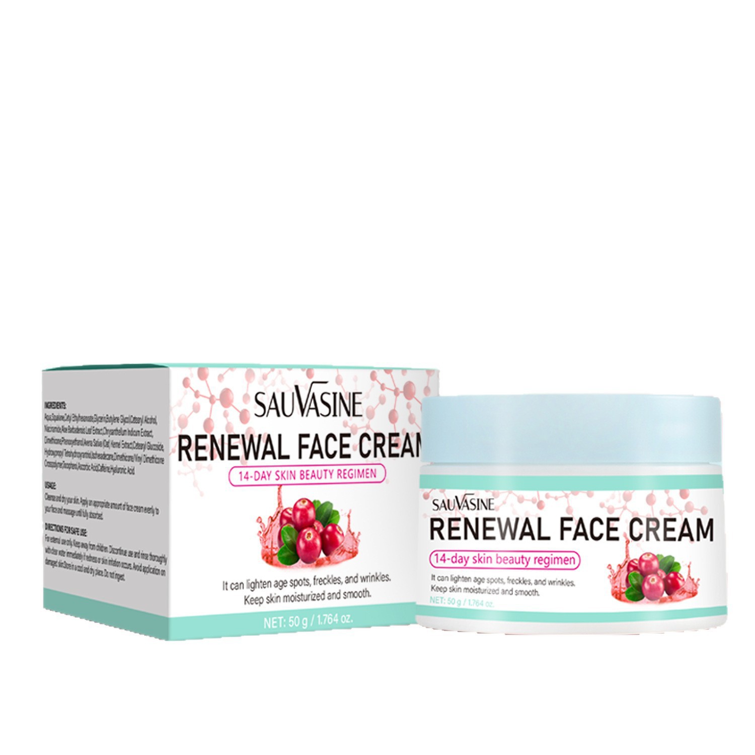 Revitalizing Face Cream For Skin Renewal Hydrating And Radiance Boosting Daily Moisturizer 50g