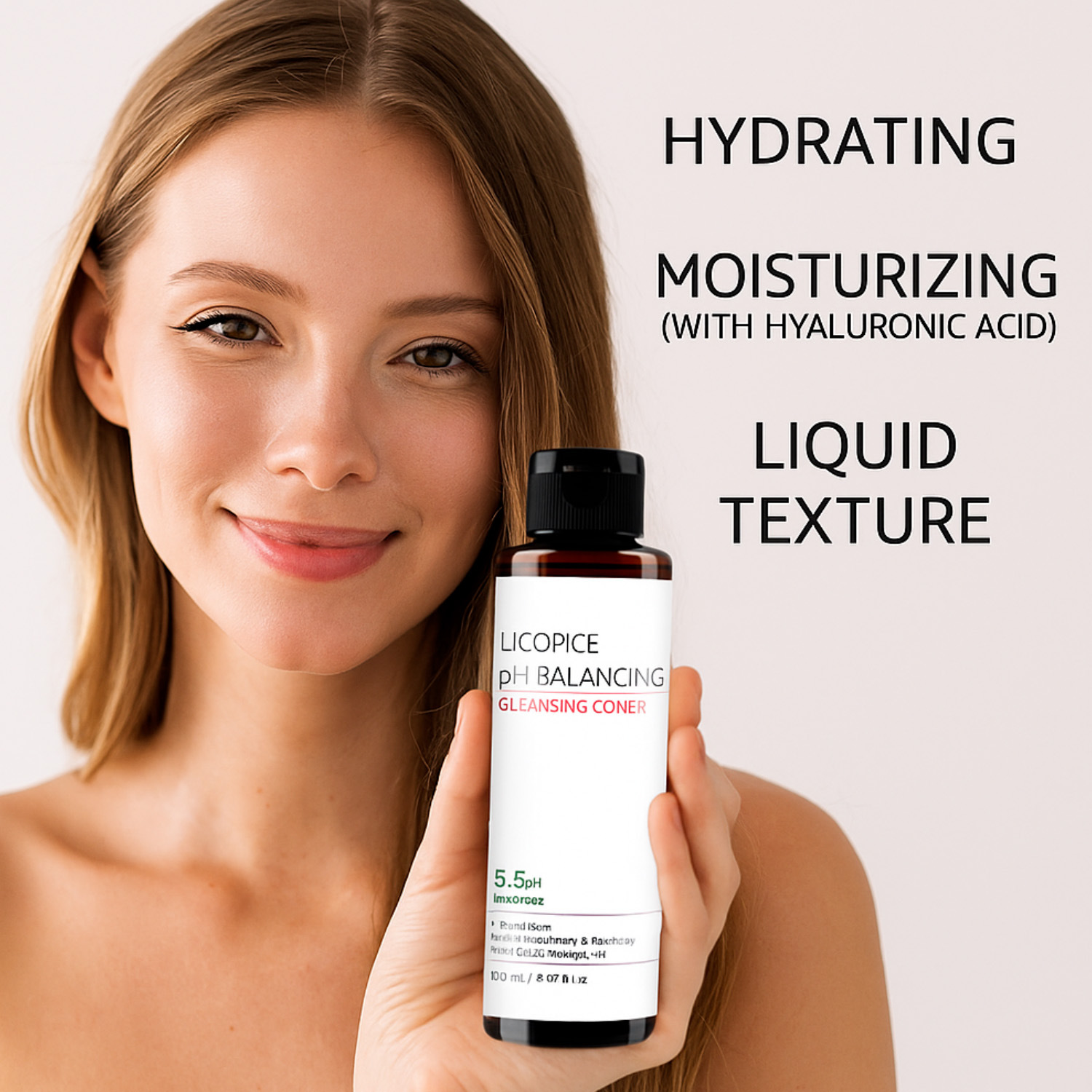 Licorice pH Balancing Toner For Soothing Hydrating And Skin Equilibrium Daily Face Care 150ml