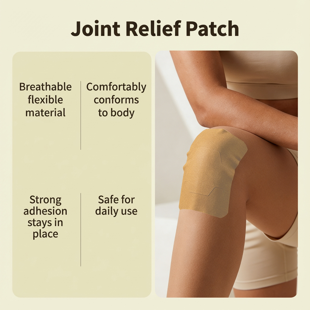 Joint Care Patch Mildly Nurture Body Joint Moisturize Hydrate Comfortably Fit Skin Daily Care