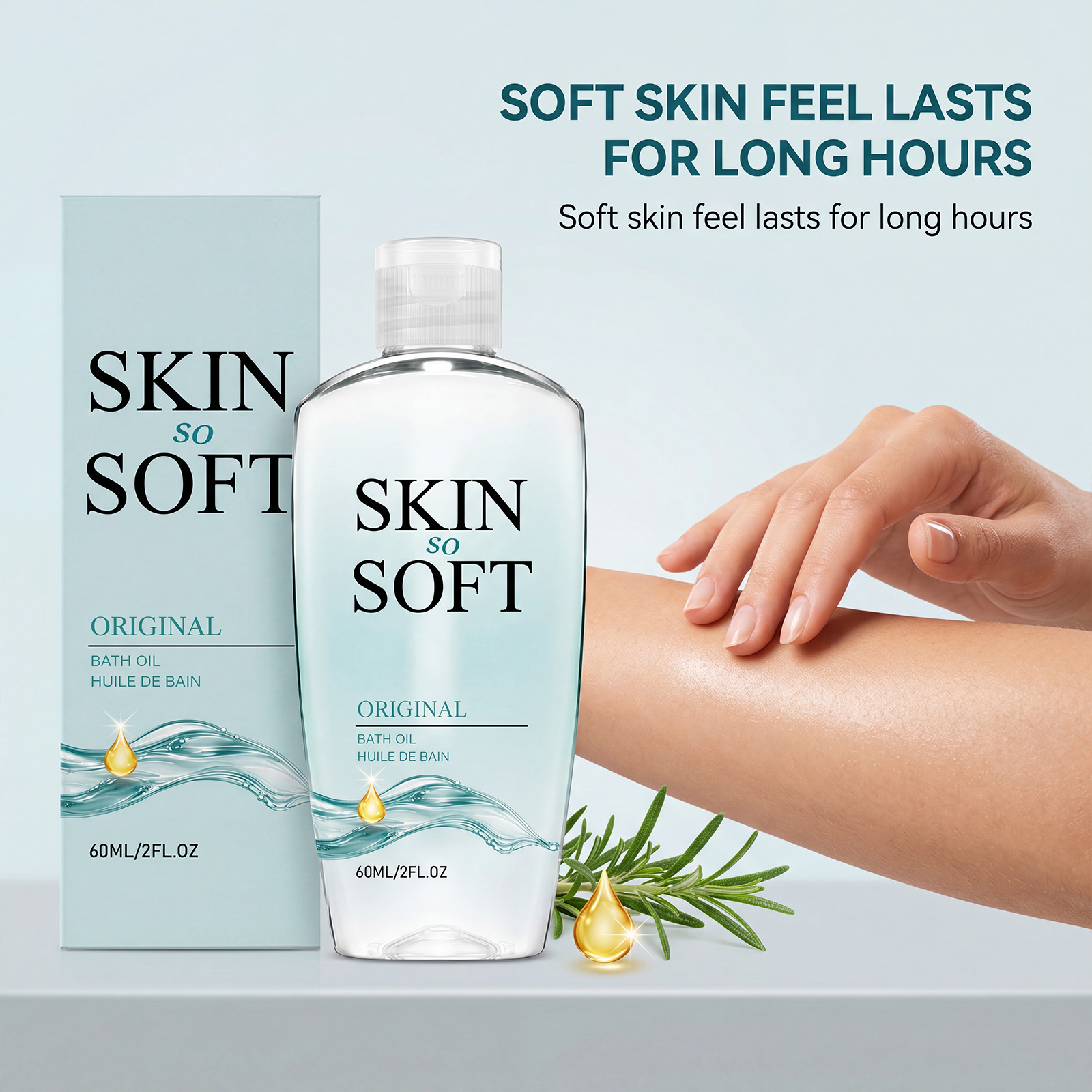 Soft Smooth Skin Bath Oil Mild Clean Body Skin Refreshing Hydrating Comfortable Non Tight Aromatic Bath Liquid