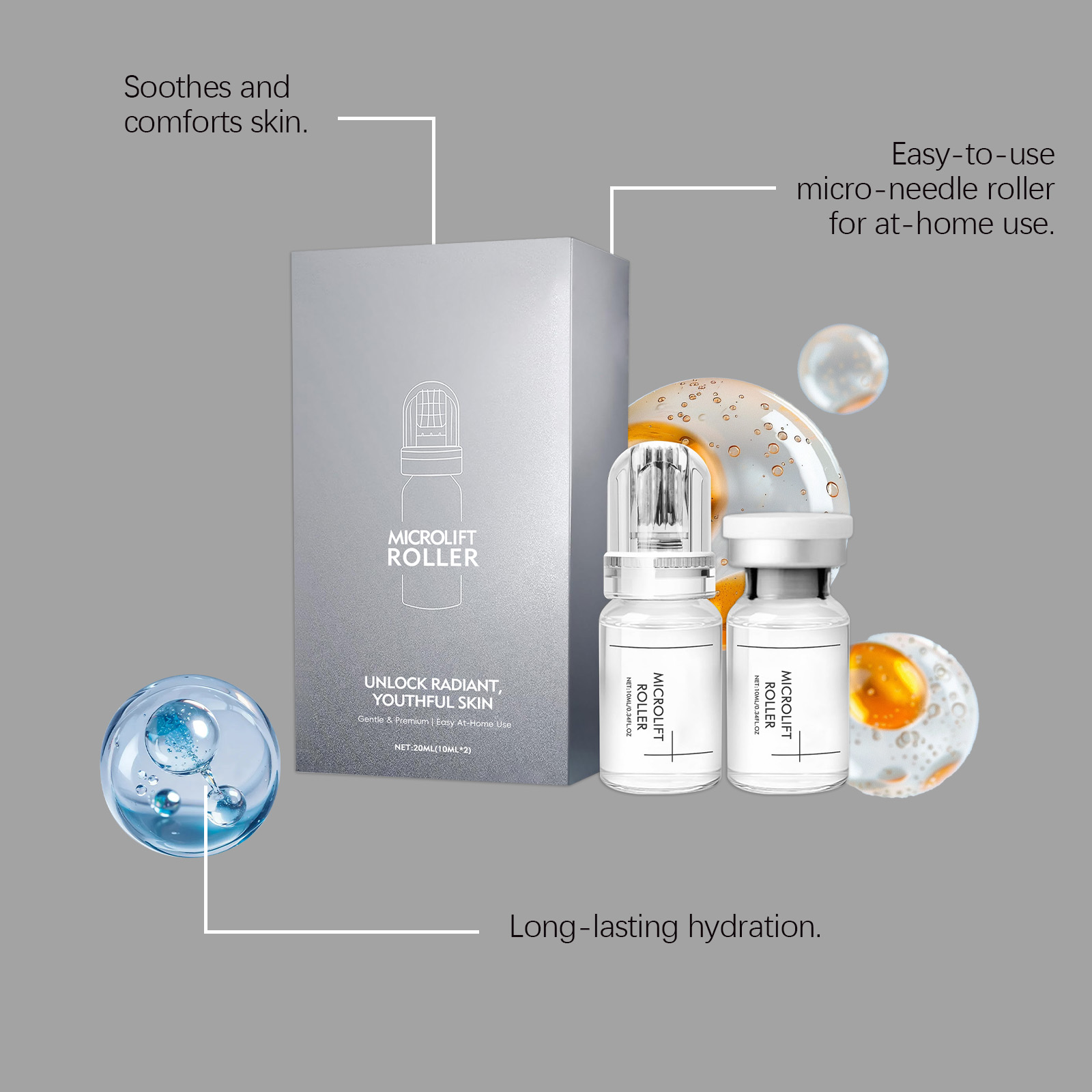 Brightening Renewing Essence Liquid Nourishing Moisturizing Soft Smooth Youthful Vitality Gentle Care Facial Skin Surface