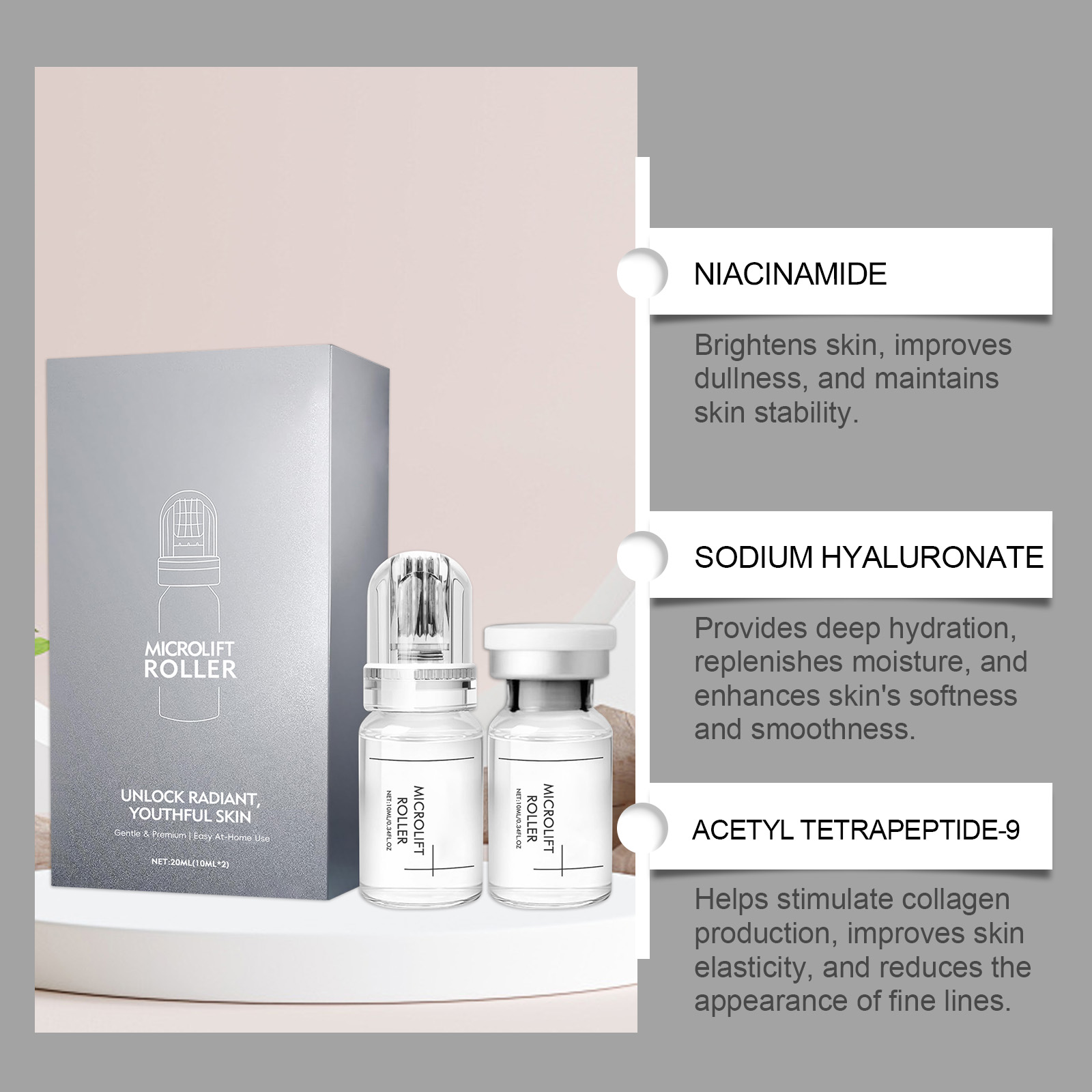 Brightening Renewing Essence Liquid Nourishing Moisturizing Soft Smooth Youthful Vitality Gentle Care Facial Skin Surface