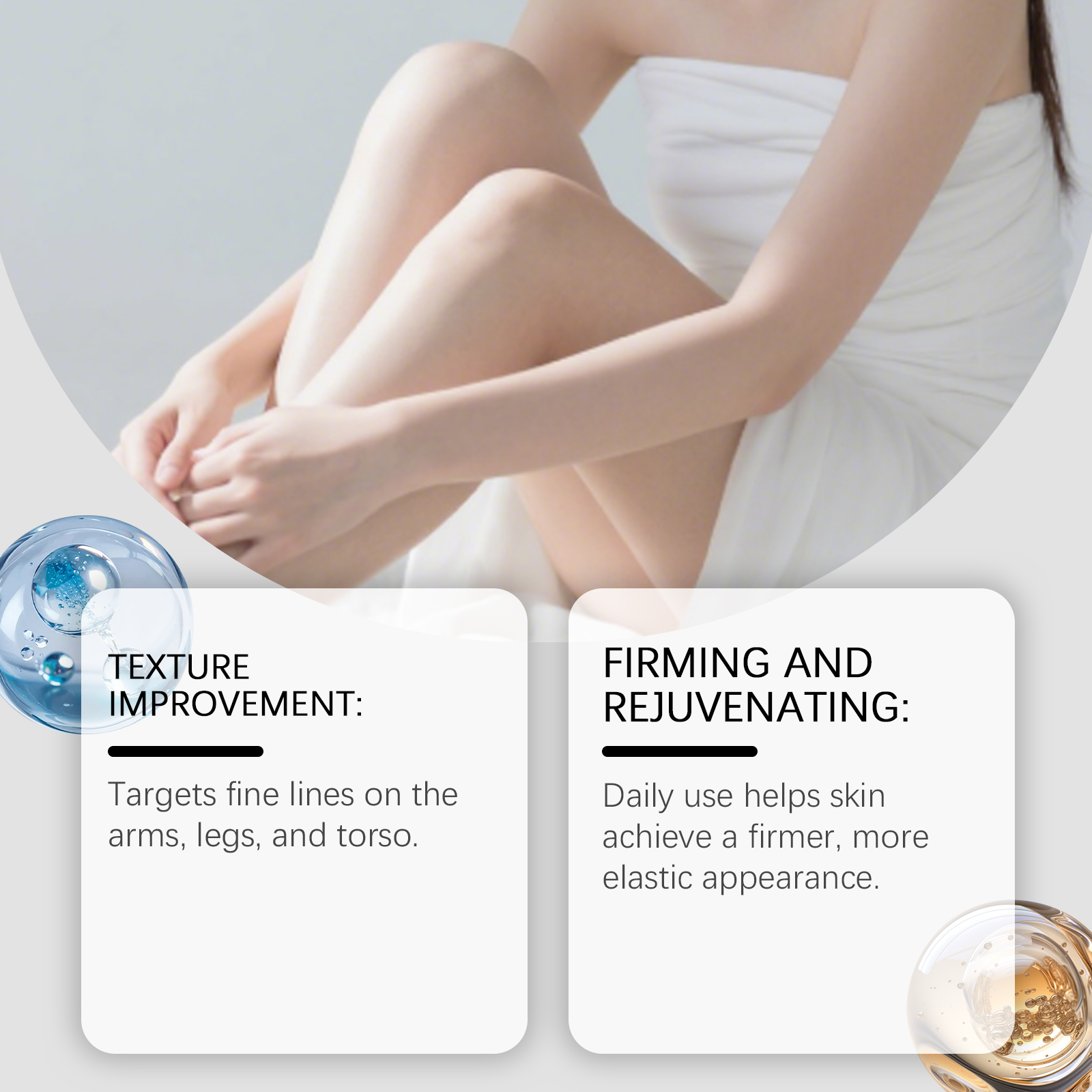 Firming Skin Body Oil Daily Full Body Care Suitable For Multiple Skin Types Light Smooth Elastic Moisturizing Body Oil