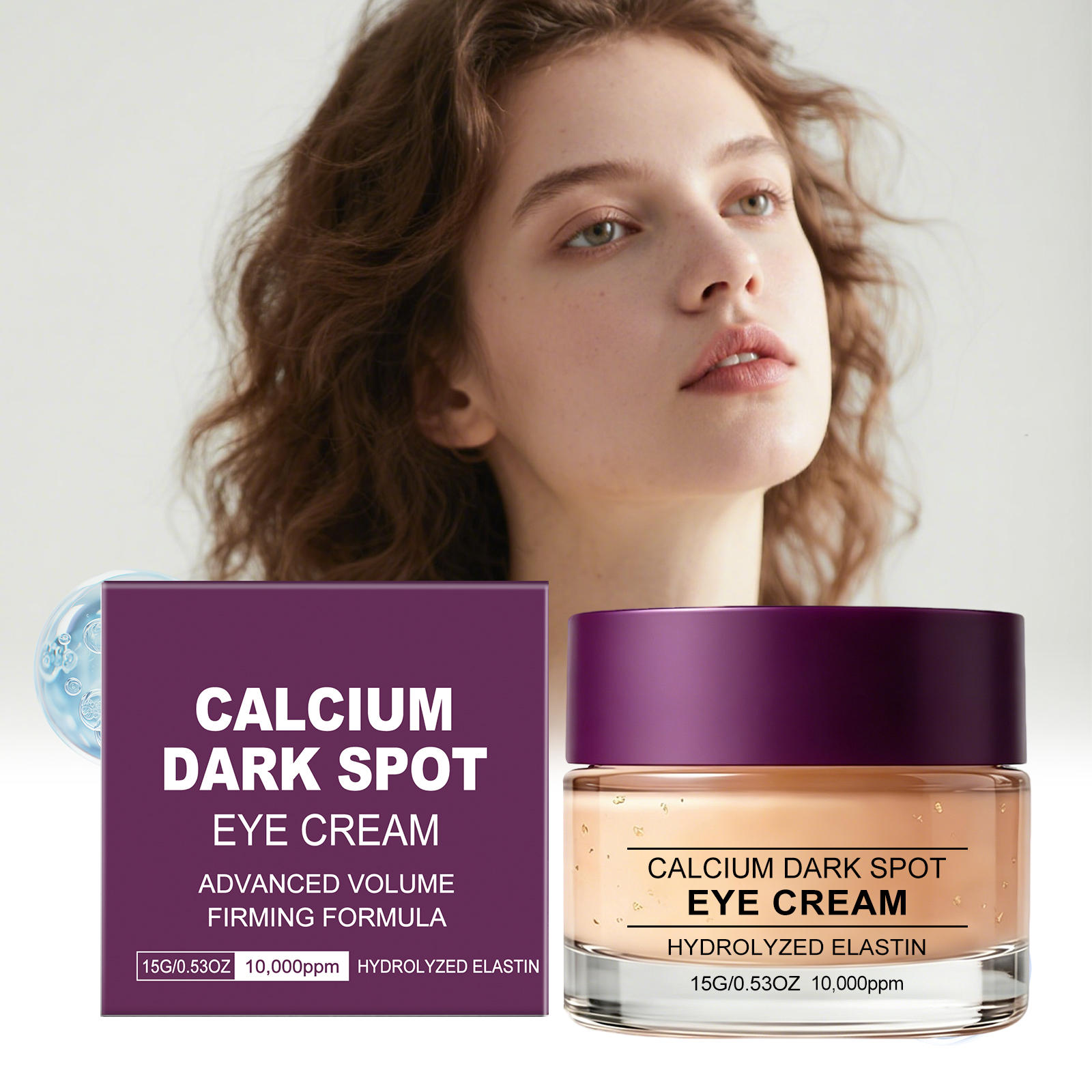 Moisturizing Eye Cream Mild Hydrating Nourishing Lightweight Fast Absorbing Soft Elastic Skin Daily Orbital Care Lotion