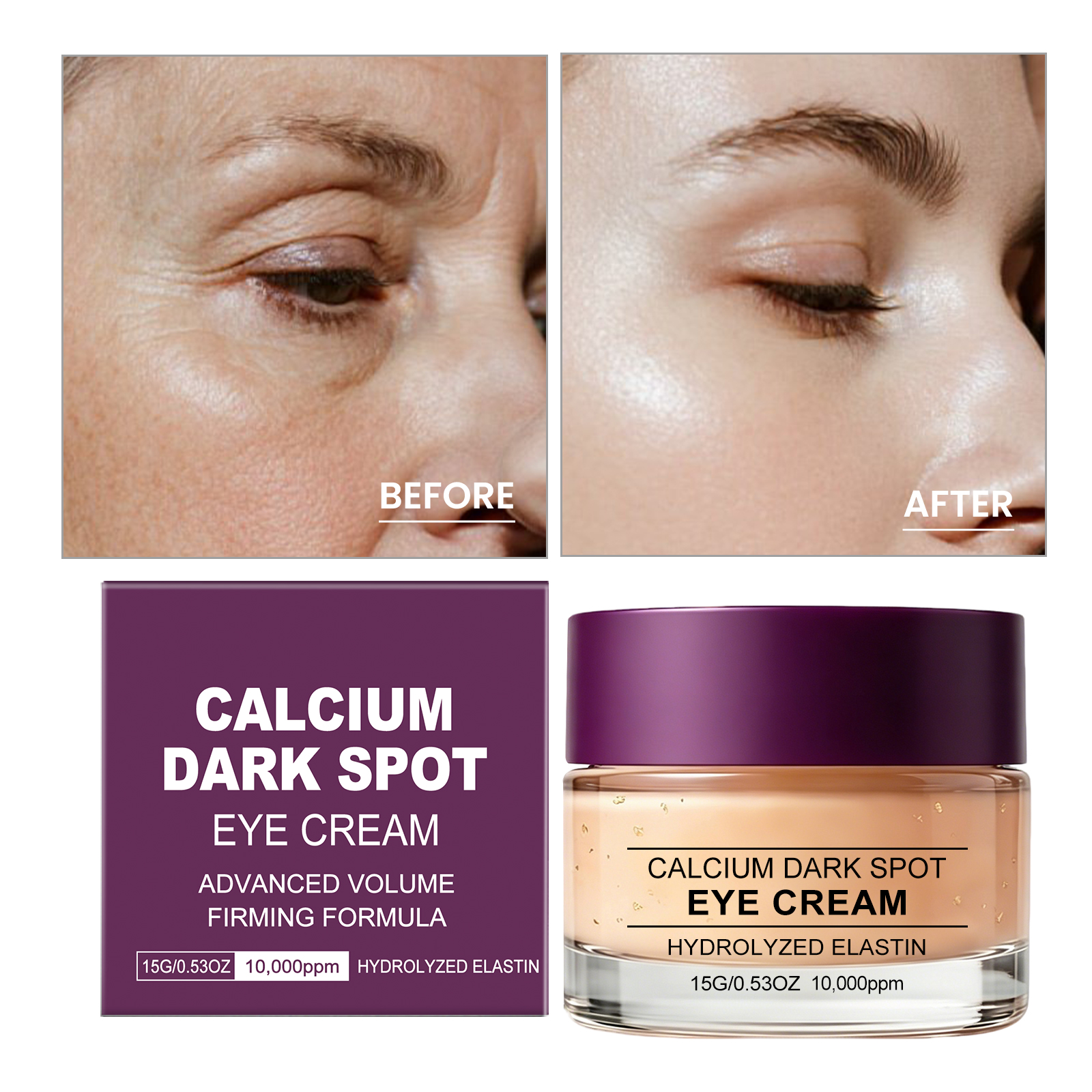 Moisturizing Eye Cream Mild Hydrating Nourishing Lightweight Fast Absorbing Soft Elastic Skin Daily Orbital Care Lotion