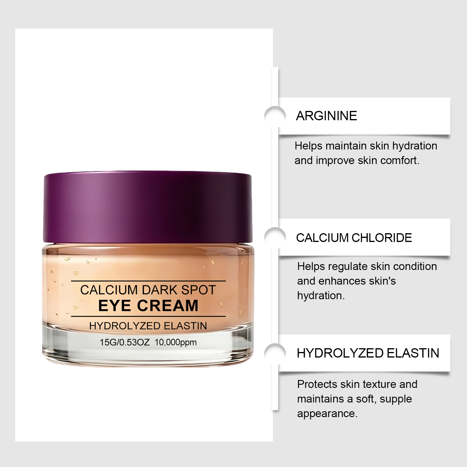 Moisturizing Eye Cream Mild Hydrating Nourishing Lightweight Fast Absorbing Soft Elastic Skin Daily Orbital Care Lotion