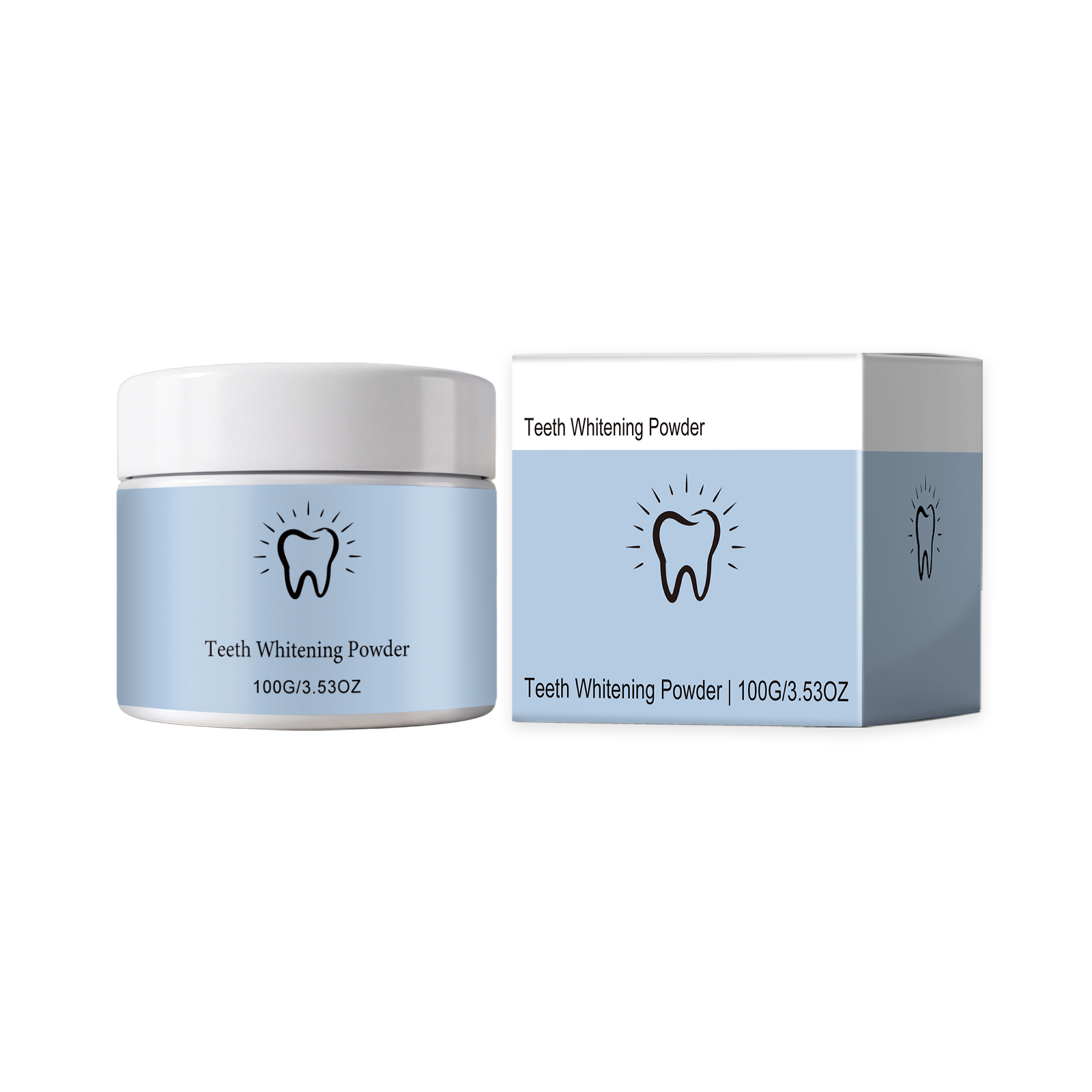 Brightening Cleansing Tooth Powder Fresh Breath Mild Washing Whitening Teeth Portable Fine Dental Care
