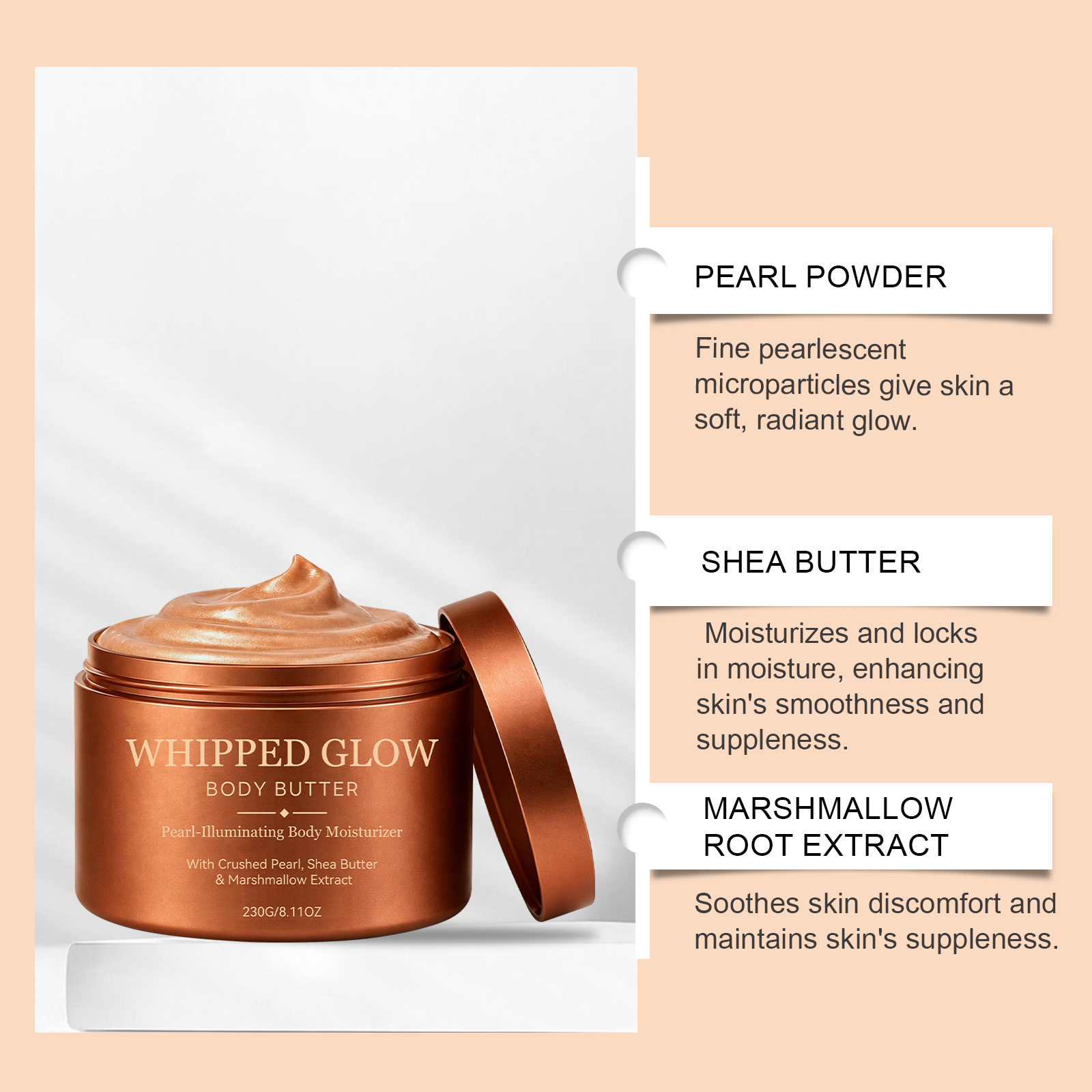 Moisturizing Body Lotion Daily Convenient Hydrating Light Texture Fresh Non Sticky Skin Replenish Water Body Care Cream