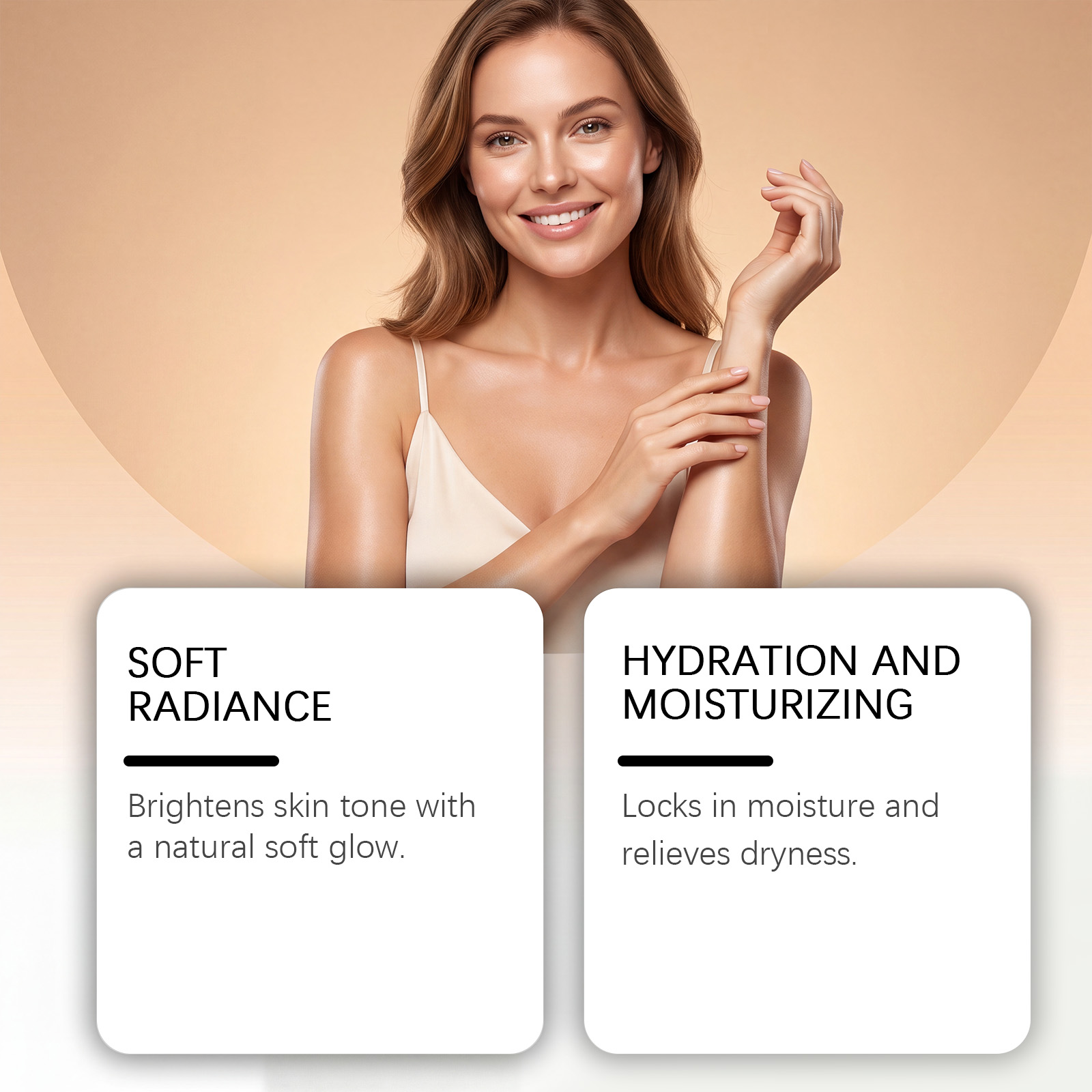 Moisturizing Body Lotion Daily Convenient Hydrating Light Texture Fresh Non Sticky Skin Replenish Water Body Care Cream