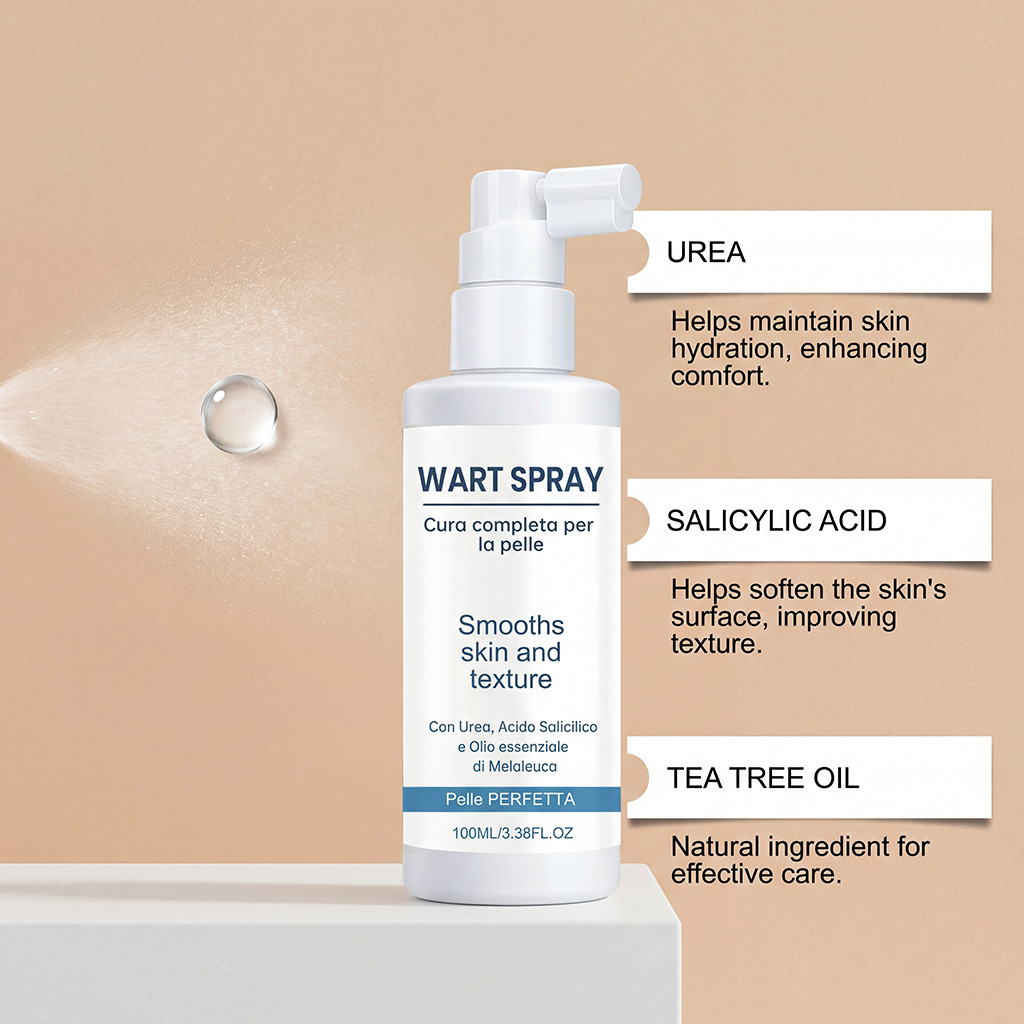 Local Skin Cleansing Care Spray Light Non Sticky Soften Skin Surface Cuticle Smooth Complexion Tender Delicate