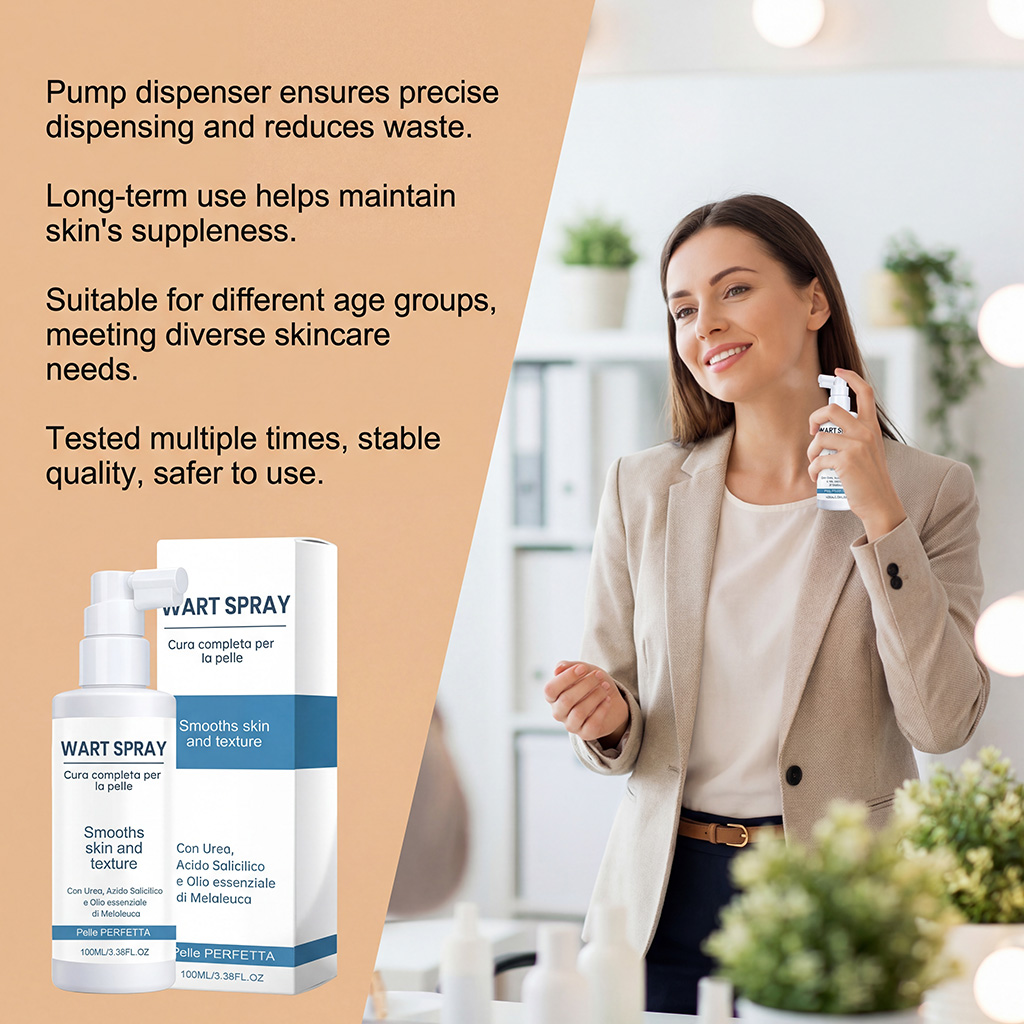 Local Skin Cleansing Care Spray Light Non Sticky Soften Skin Surface Cuticle Smooth Complexion Tender Delicate